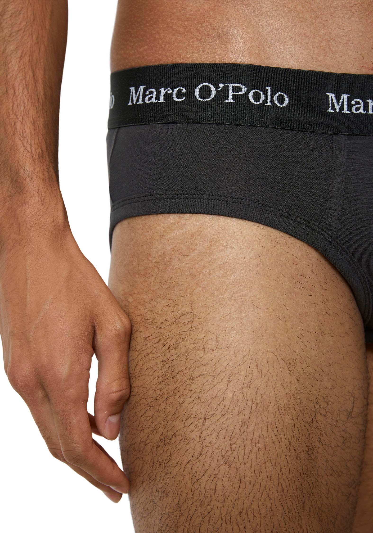 Marc O'Polo Slip »Essentials« 3er Pack,  mit verstärkter Frontpartie