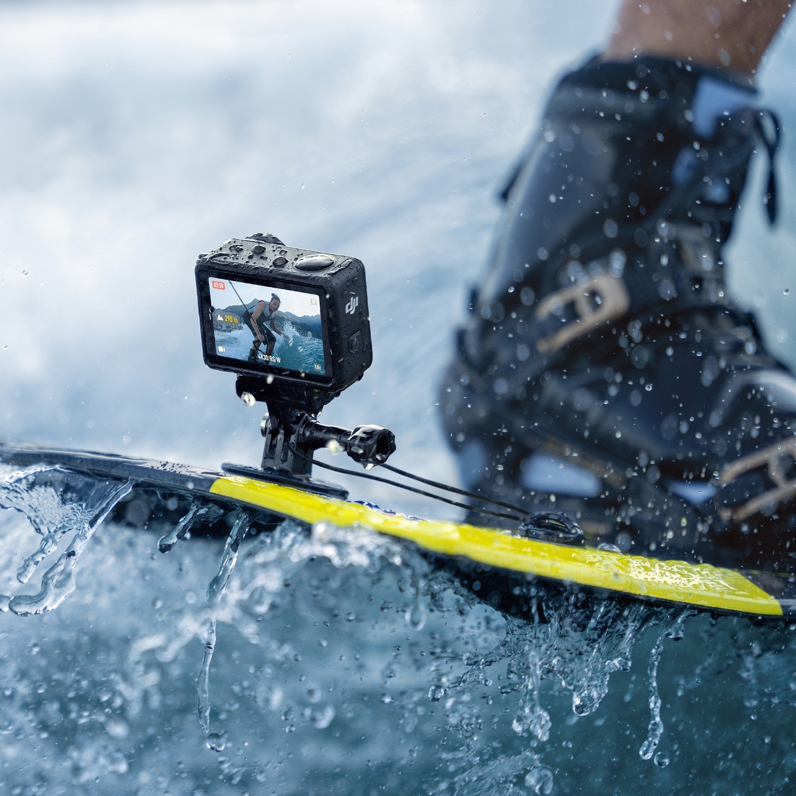 DJI Camcorder »Osmo Action 5 Pro Advanced Combo - OTTO Exklusiv-Bundle« 4K Ultra HD Bluetooth