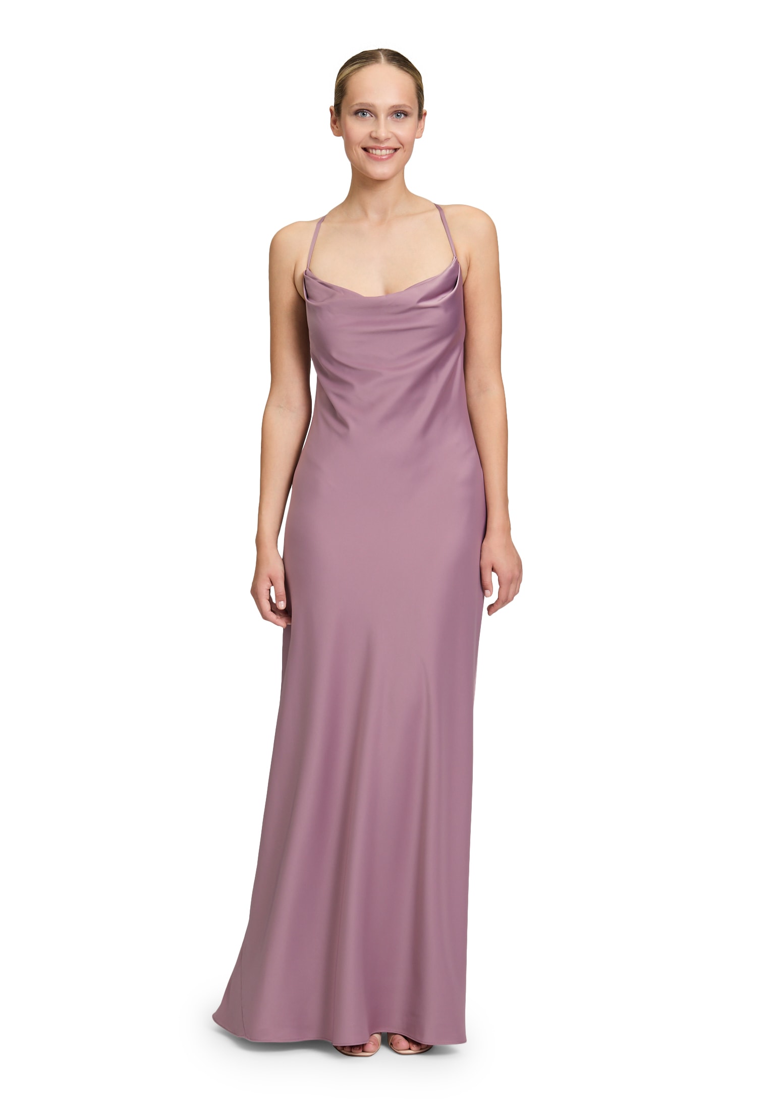 Vera Mont Abendkleid »Abendkleid mit Wasserfallausschnitt«