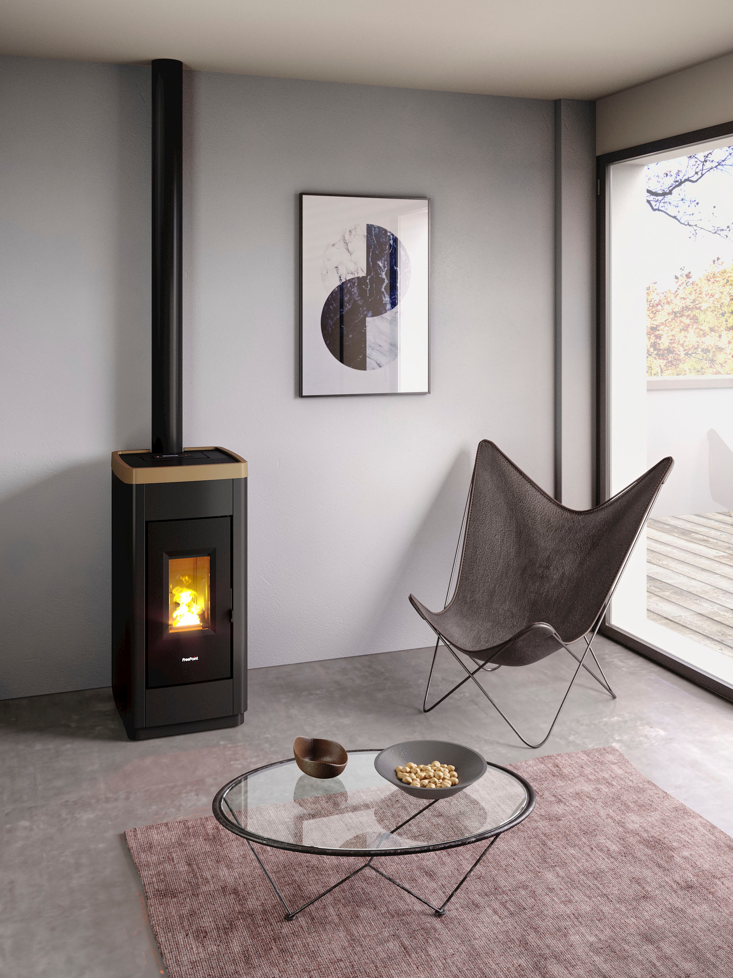 Freepoint Pelletofen »Life 9«