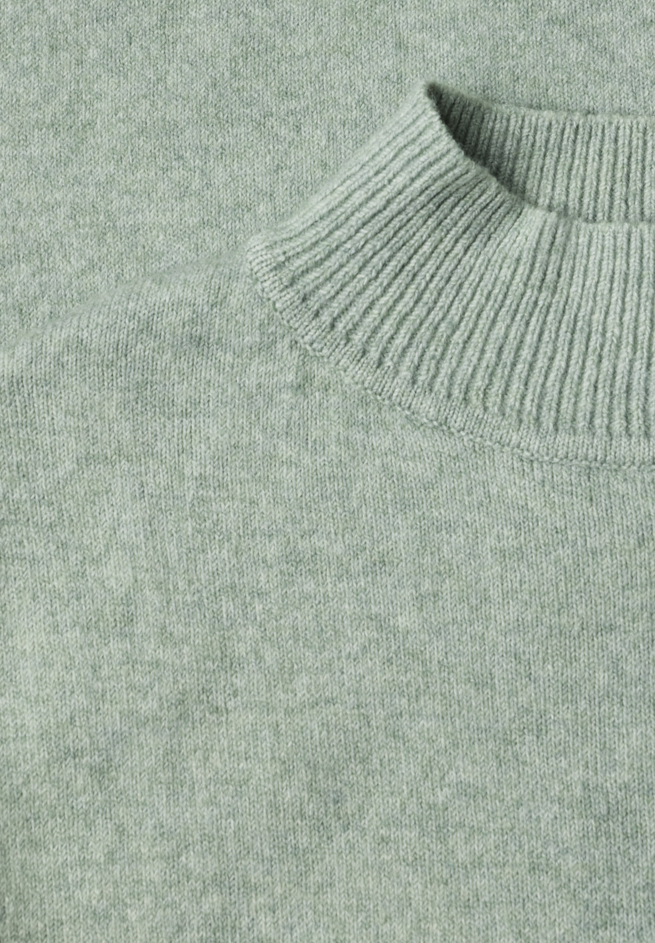 STREET ONE Strickpullover Halbarm-Pullover mit Turtle Neck