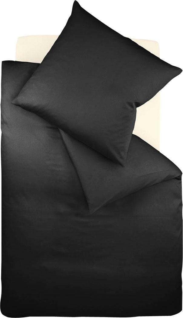 fleuresse Bettwäsche »Colours in 135x200, 155x220 oder 200x200 cm« 2 Stk. Bettwäsche aus 100% Baumwolle, uni, mit Reißverschluss