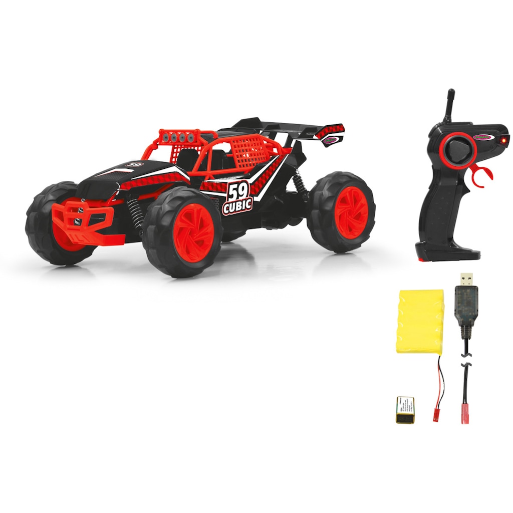 Jamara RC-Monstertruck »Cubic Desert Buggy 2,4 GHz 1:14 rot/schwarz«