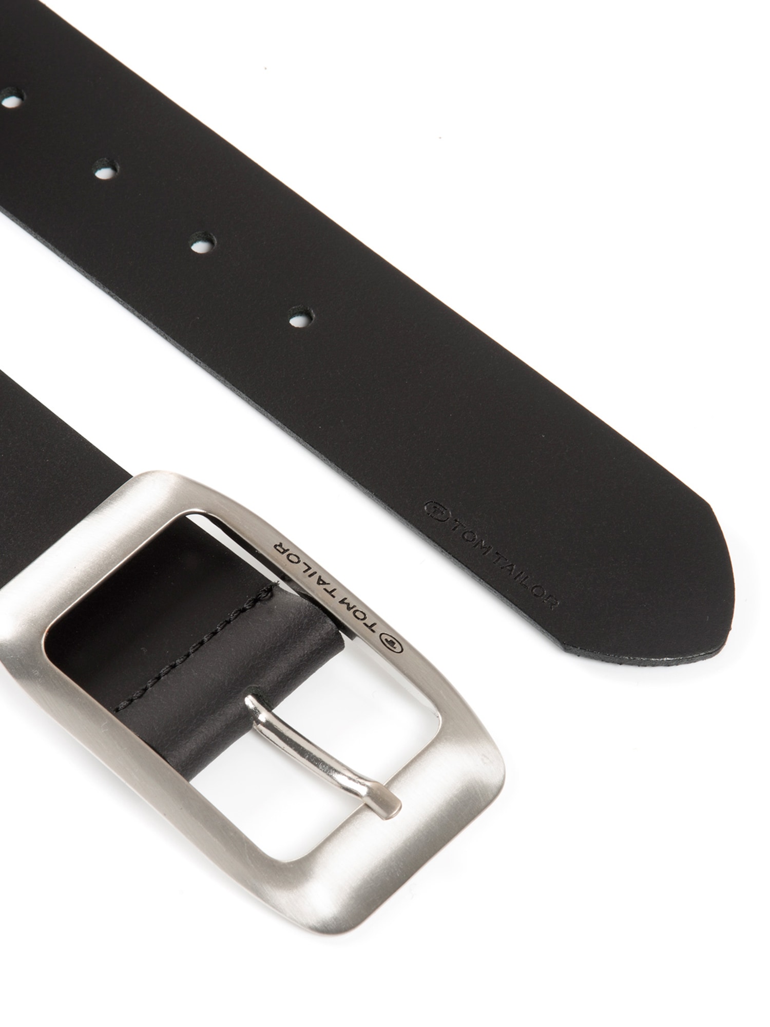 TOM TAILOR Ledergürtel »TTAMY«, (1 St.), 4 cm breiter Damengürtel, modisch vielseitig