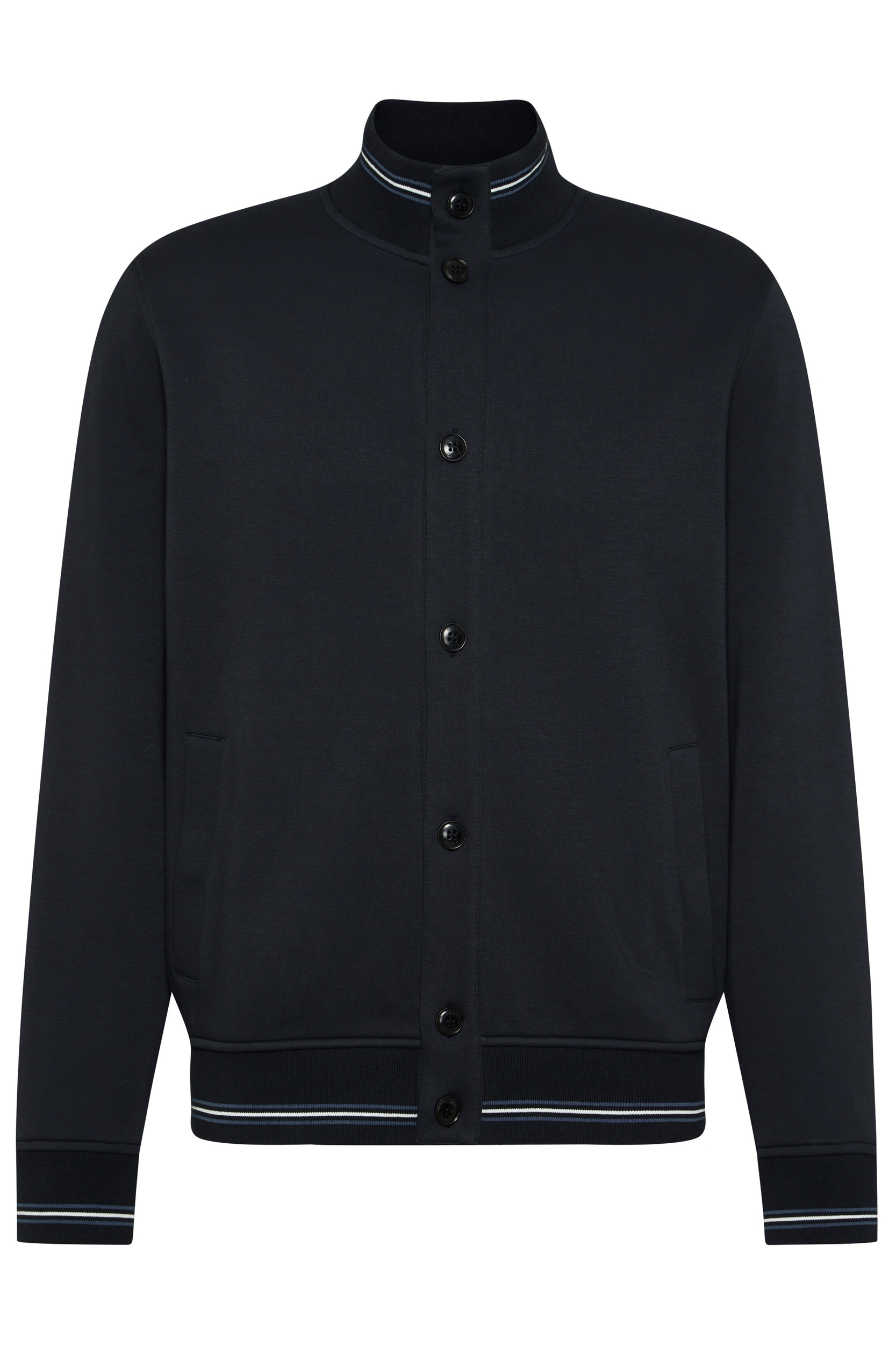 bugatti Sweatshirt , mit Collegekragen
