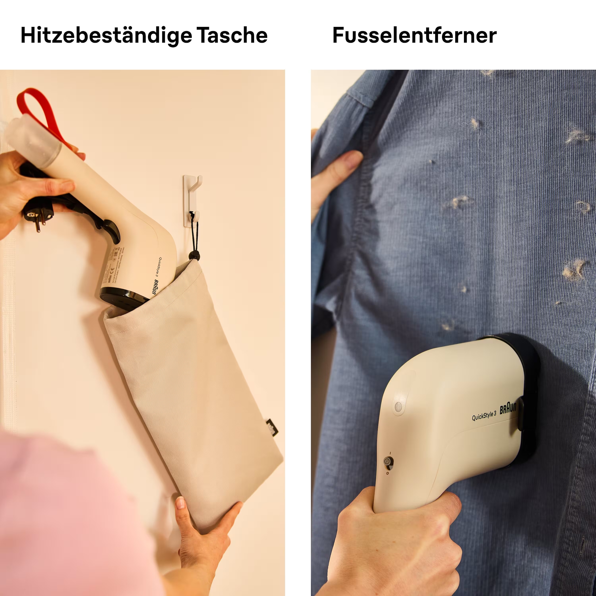 Braun Dampfbürste »QuickStyle GS 3012 BG« 1100 W