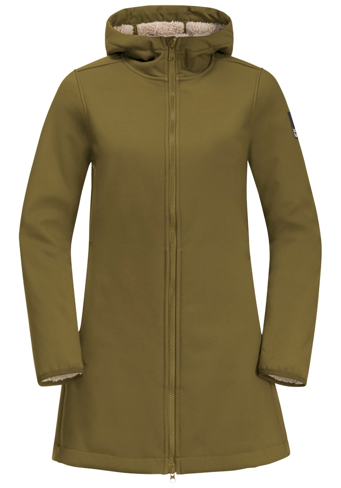 Jack Wolfskin Softshellmantel »WINDLAND COAT W«