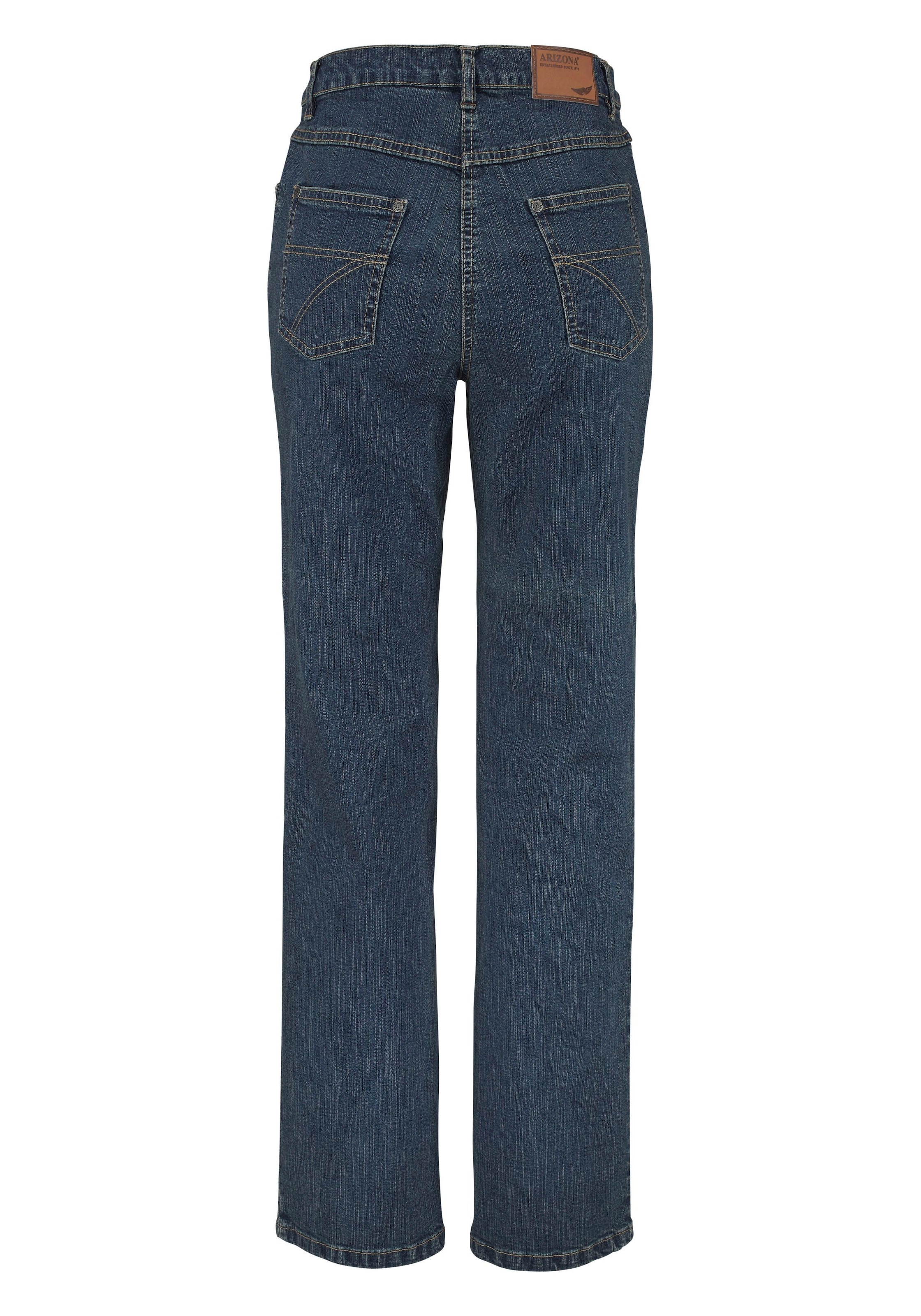 Arizona Gerade Jeans »Annett«, bequeme Passform, 5-Pocket-Style, hohe Taille