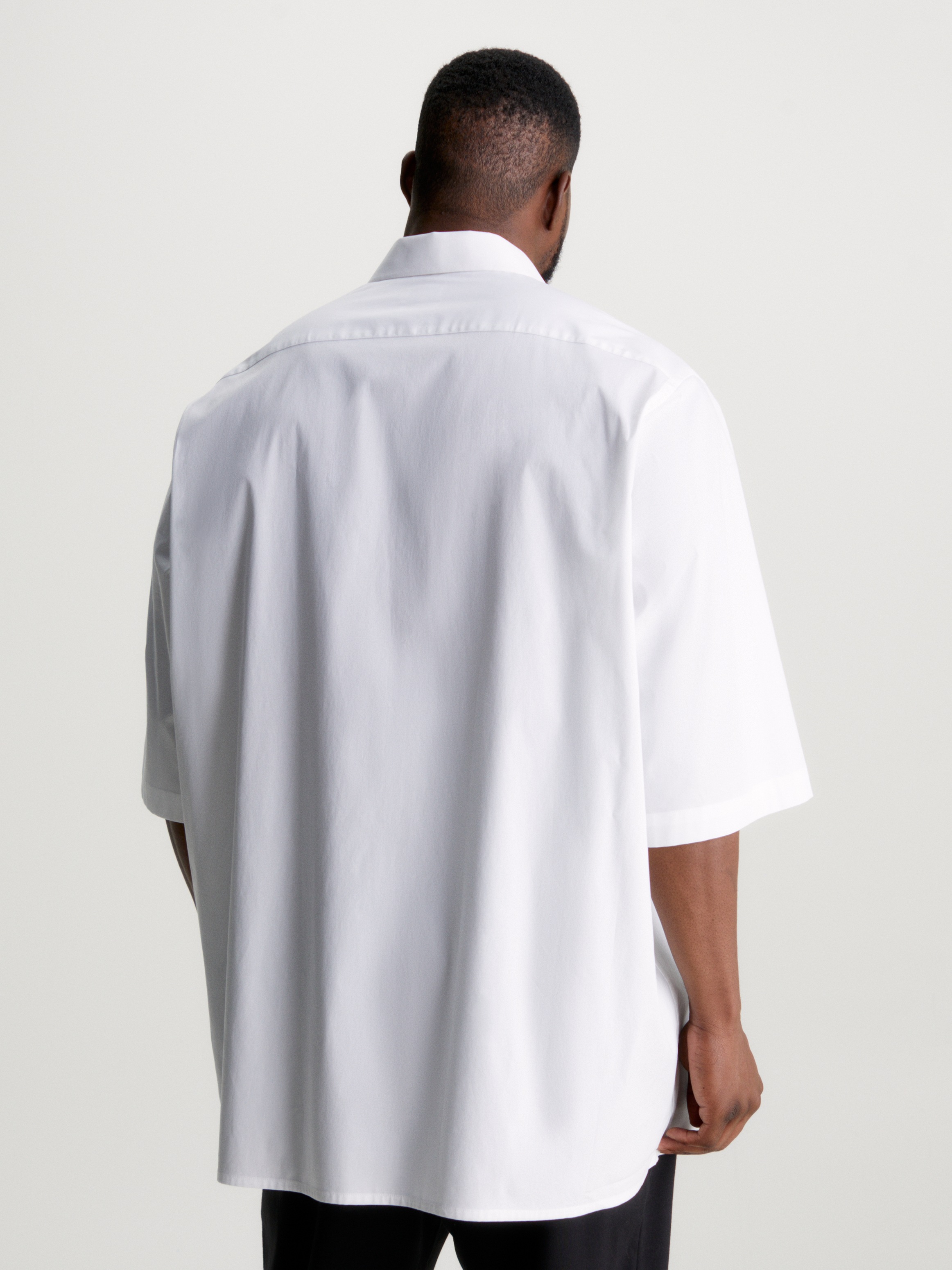 Calvin Klein Big&Tall Kurzarmhemd »BT-STRETCH POPLIN S/S SHIRT«, Große Größen