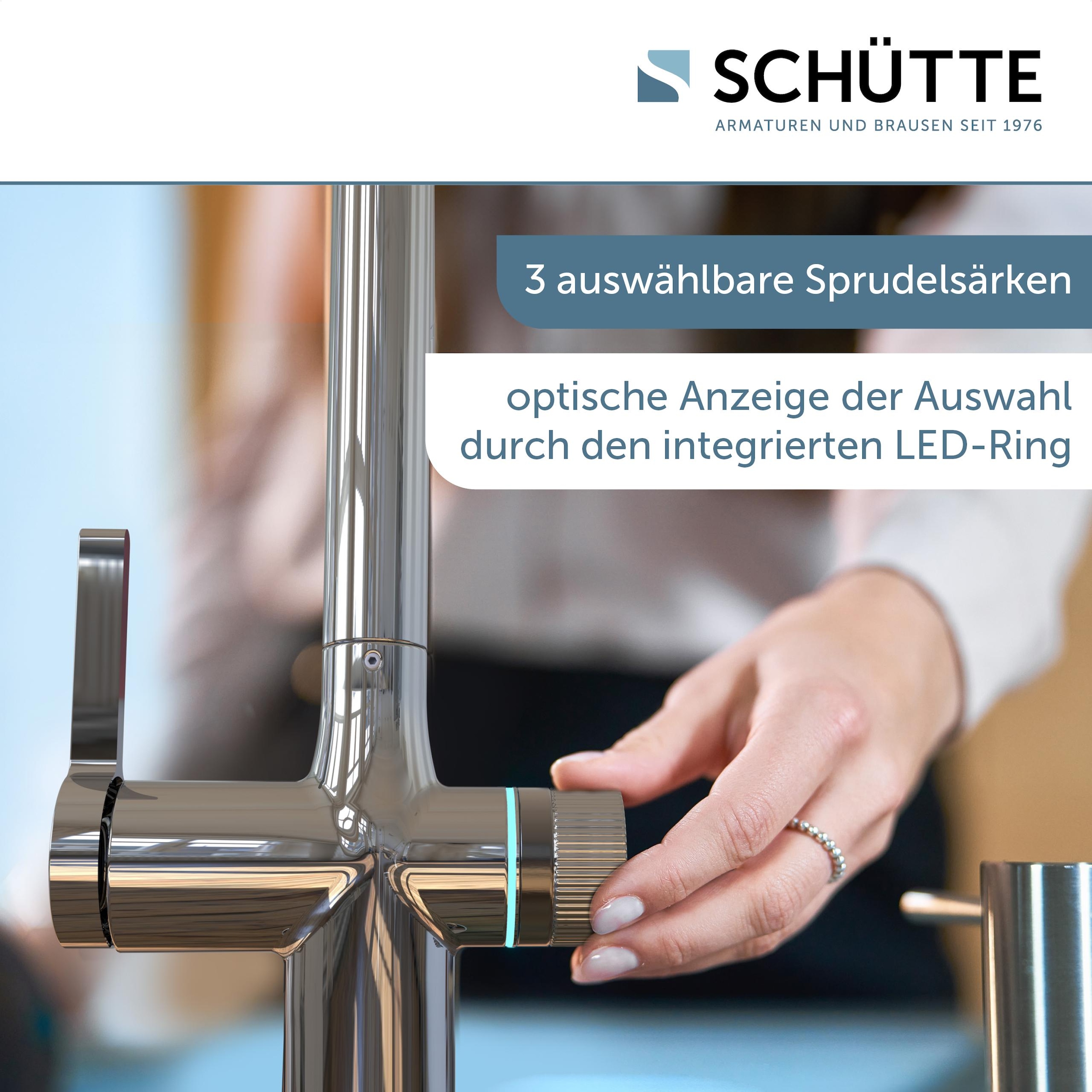 Schütte Küchenarmatur »"AQUADUCT" Sprudelwasser-Spültischarmatur« mit Kühlsystem, Filter, Filterkopf und handelsüblicher CO2-Kartusche