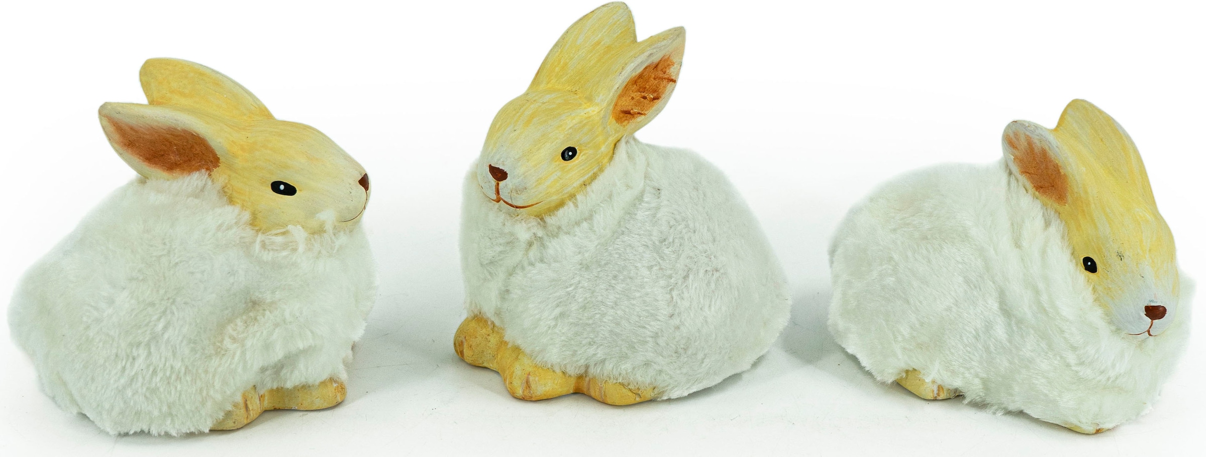 kaufen Osterhase Dekohase auf Kunstfell Raten mit »Osterdekoration Hasenpaar«, NOOR LIVING