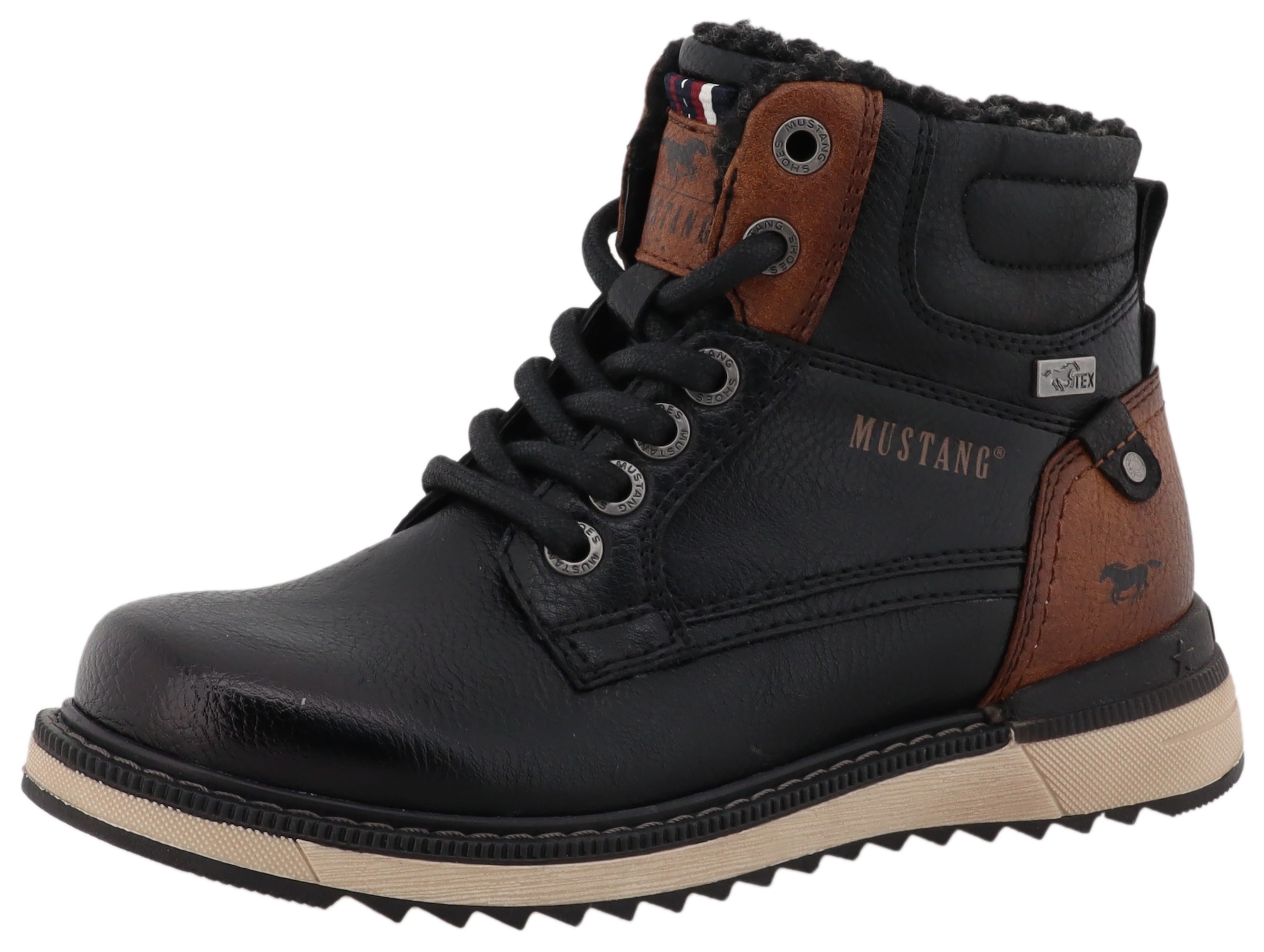 Mustang Shoes Winterboots »Donato«  Schnürboots, Outdoorboots mit TEX-Membrane