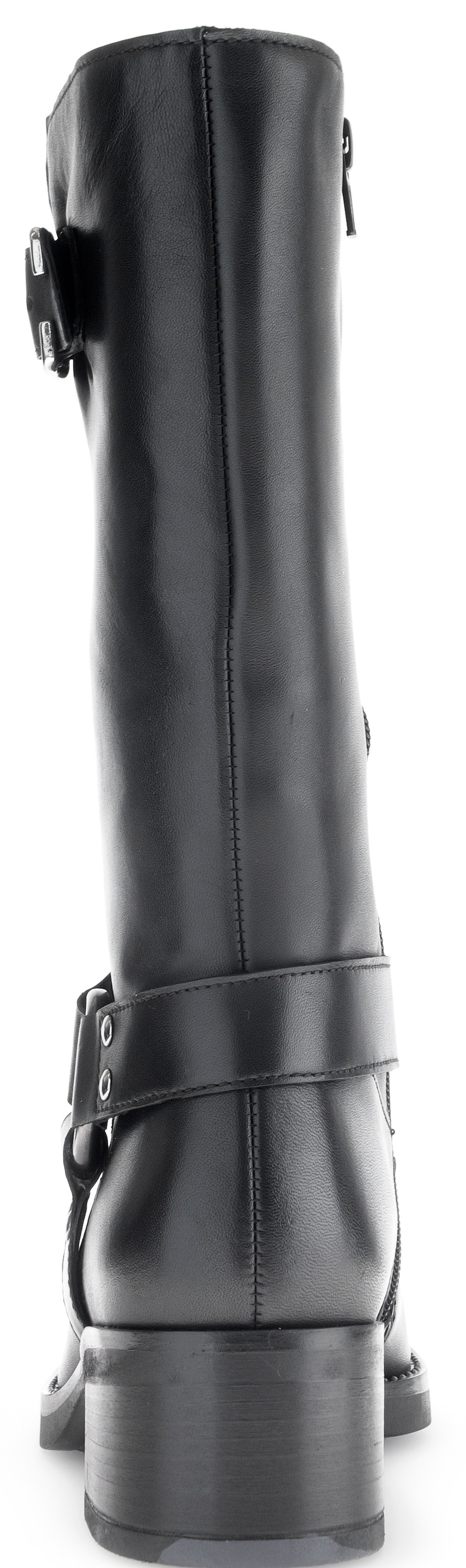 Gabor Stiefel, Blockabsatz, Bikerstiefel, Langschaftsiefel mit Best Fitting