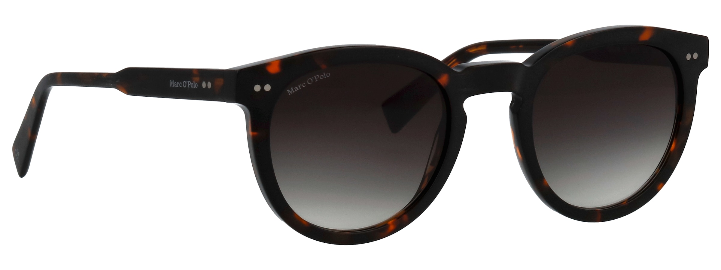 Marc O'Polo Sonnenbrille »Modell 506238« Form Panto, Logoschriftzug auf Bügel, Kunststofffassung