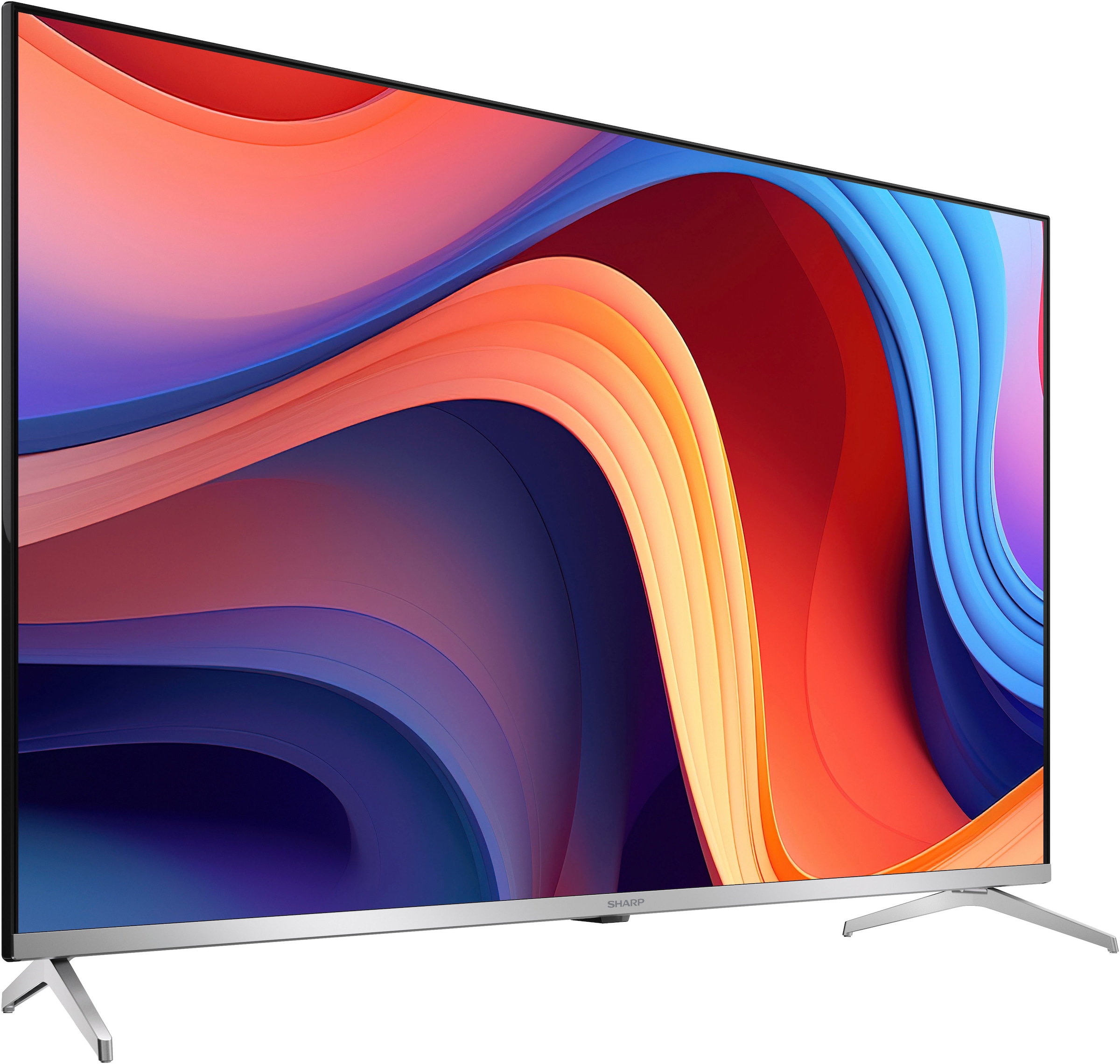 Sharp QLED-Fernseher »4T-C43GPx«, 4K Ultra HD, Google TV-Smart-TV, Quantum Dot, QLED, Dolby Atmos, Dolby Vision, HDMI 2.1 mit eARC