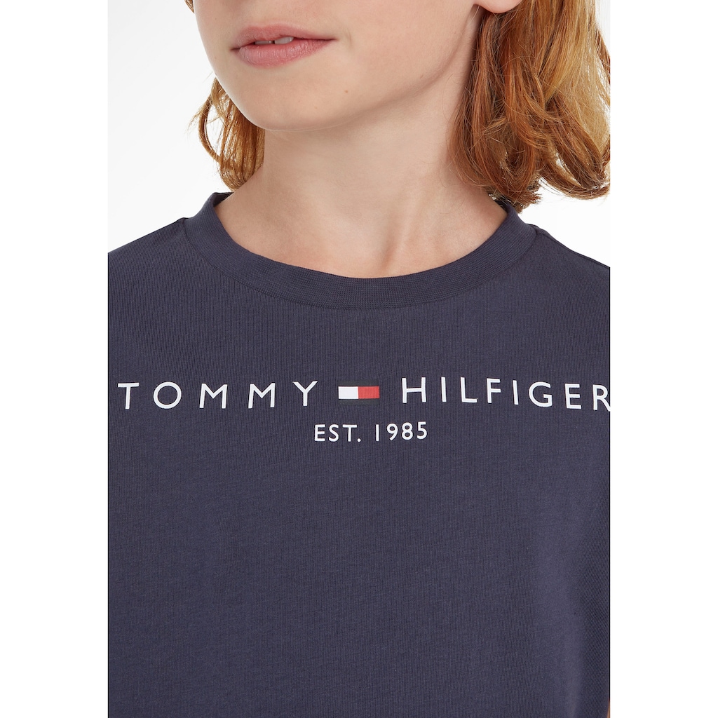 Tommy Hilfiger T-Shirt »ESSENTIAL TEE«, Kinder Kids Junior MiniMe,für Jungen und Mädchen