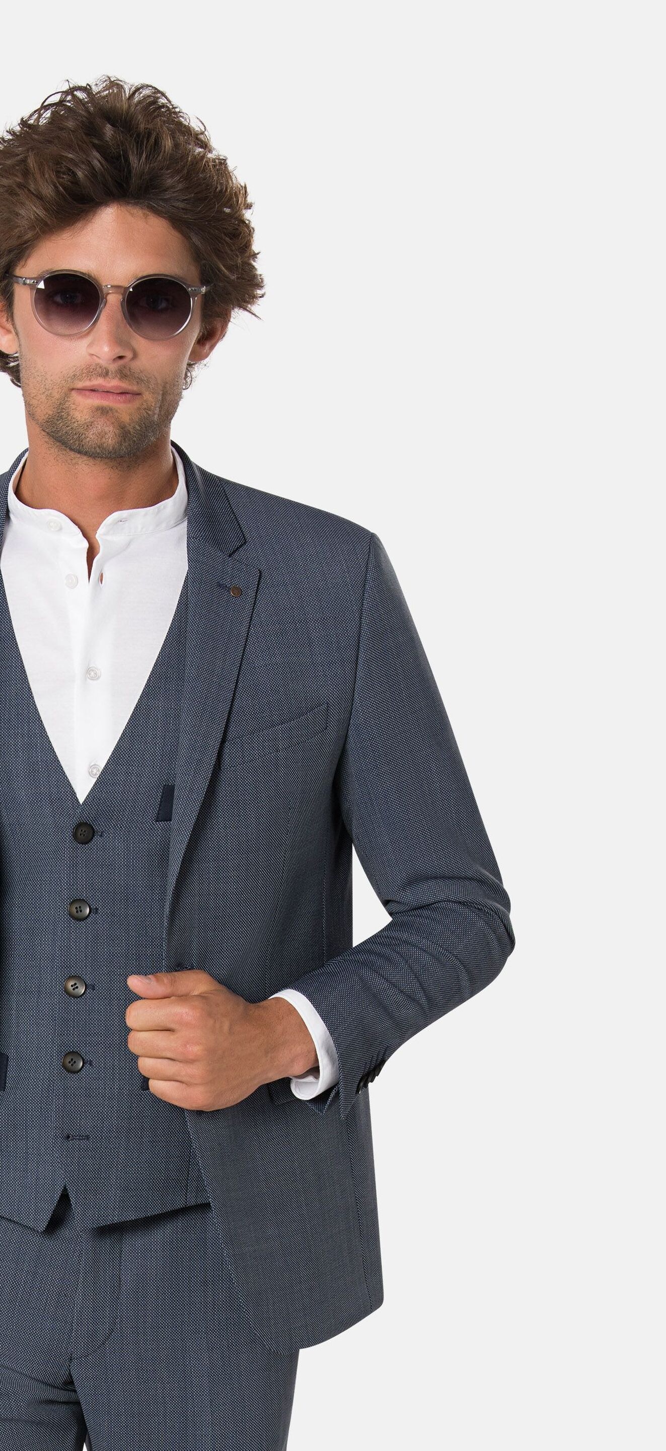 BENVENUTO. Anzugsakko »OSCAR« im Slim Fit