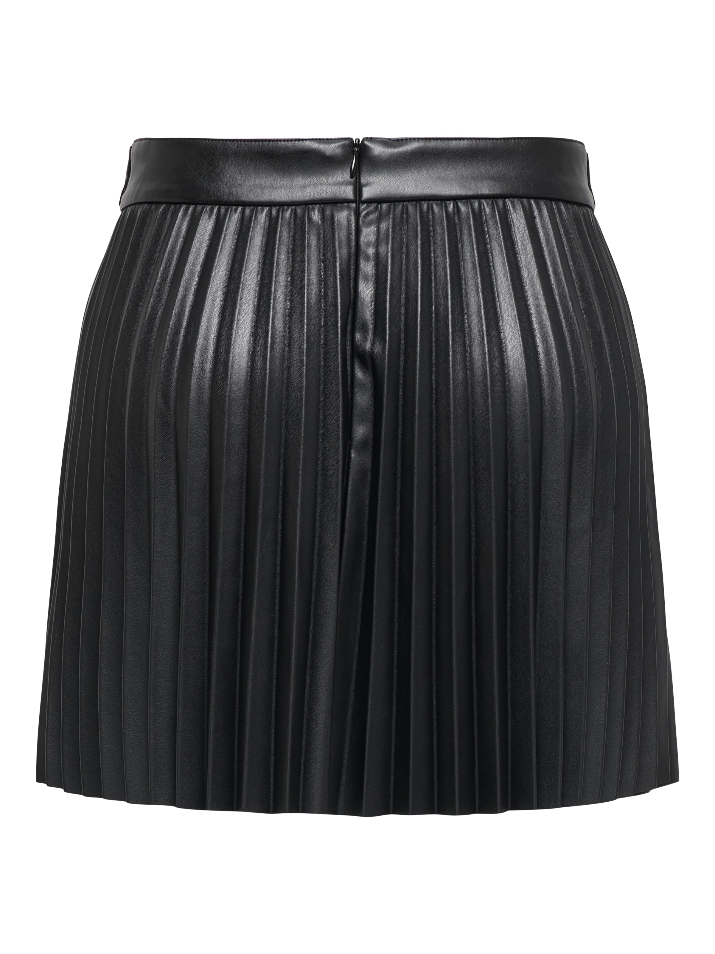 ONLY Lederimitatrock »ONLVIVE LIFE HW PLEAT FAUX LE SKIRT PNT«