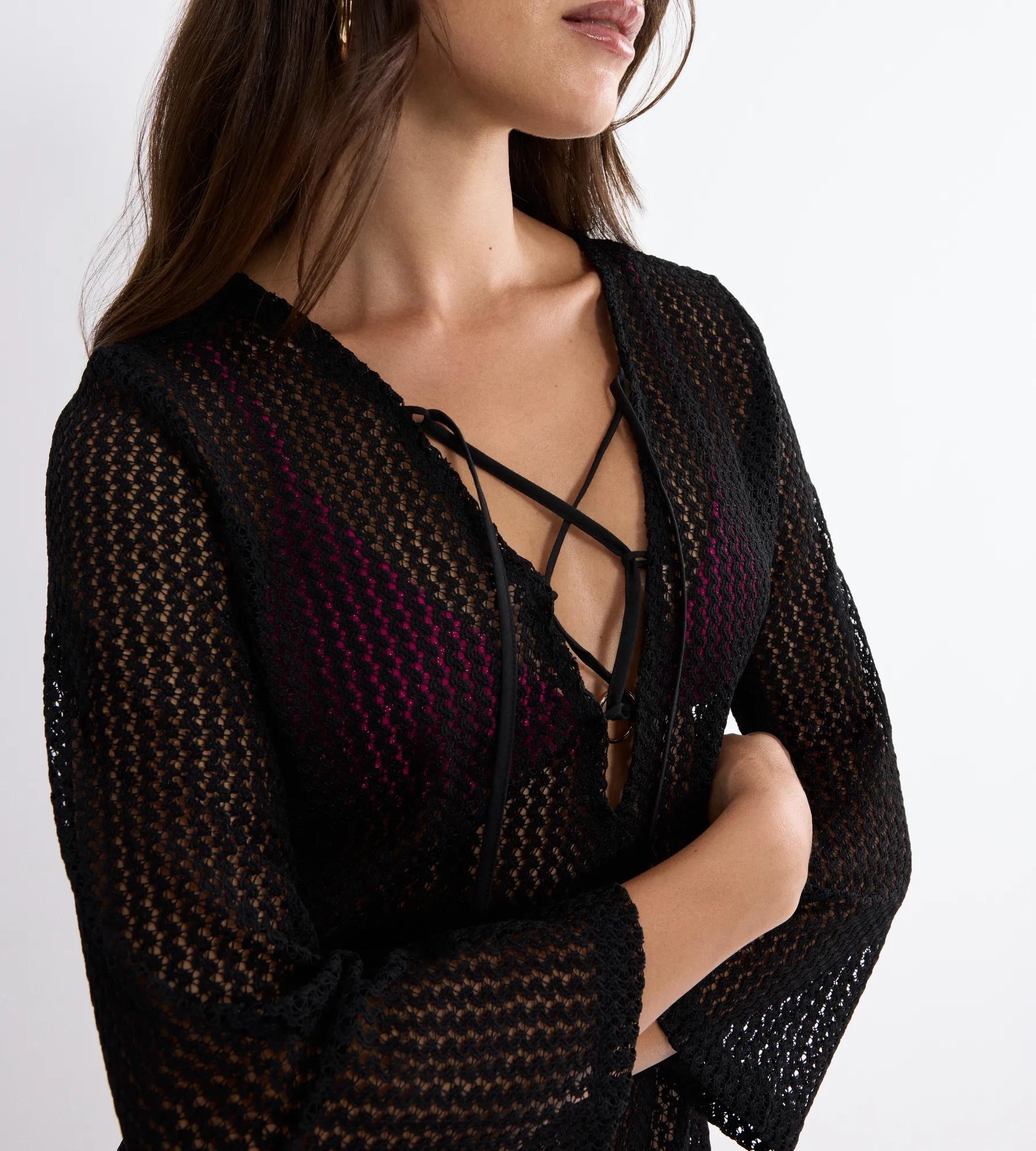 Triumph Strandkleid »Beach MyWear Crochet Short Dress« weiches Häkeldesign