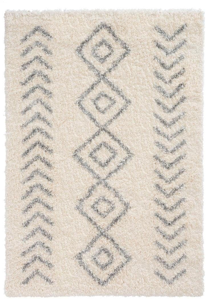 Sehrazat Hochflor-Teppich »Ethno 8685«, rechteckig, 30 mm Höhe, weiche Haptik, Wohnzimmer