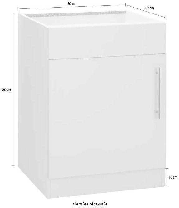 wiho Küchen Spülenschrank »Cali« 60 cm breit, ohne Arbeitsplatte