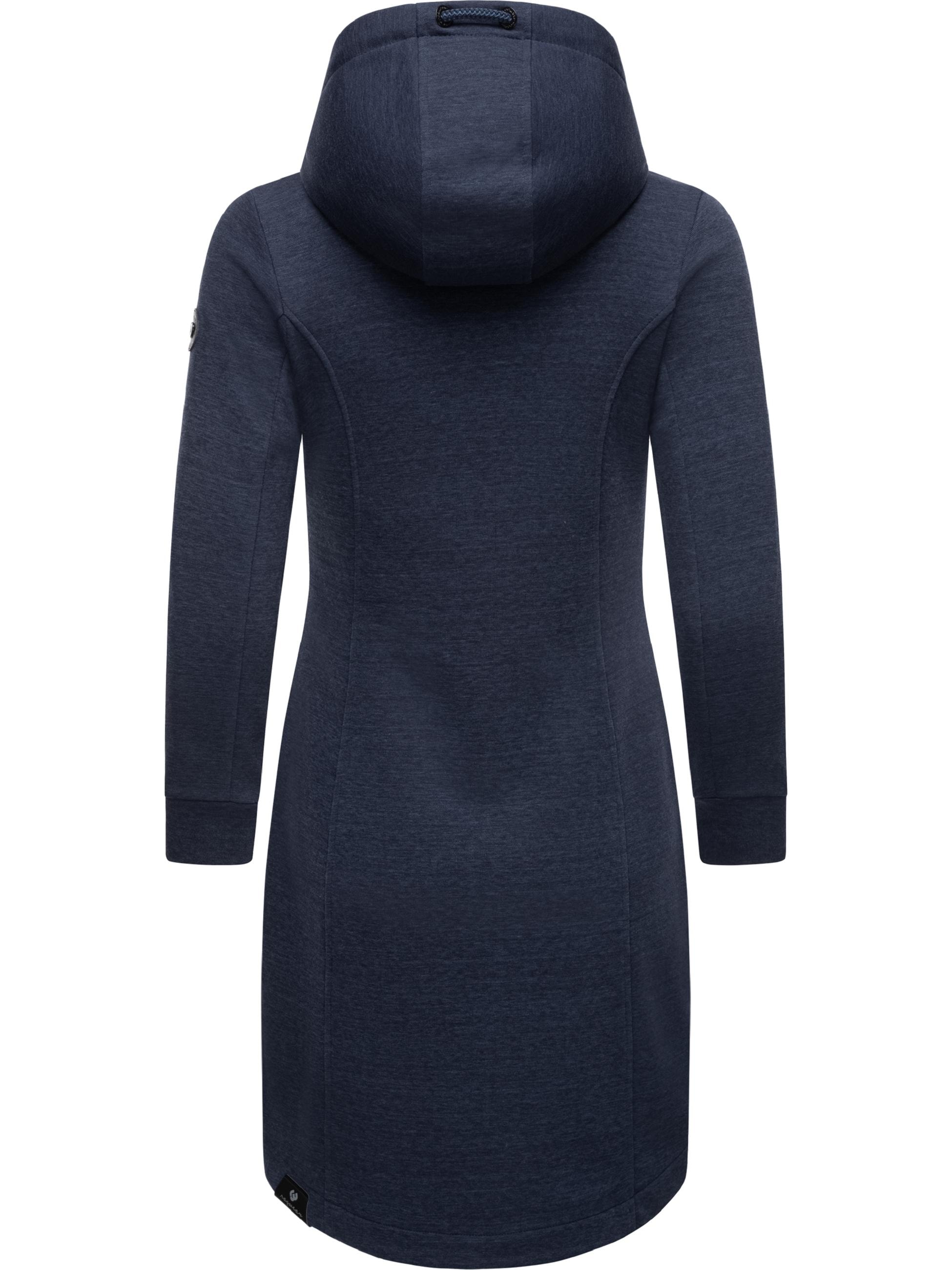 Ragwear Kapuzensweatjacke »Kurzmantel Letti Long«