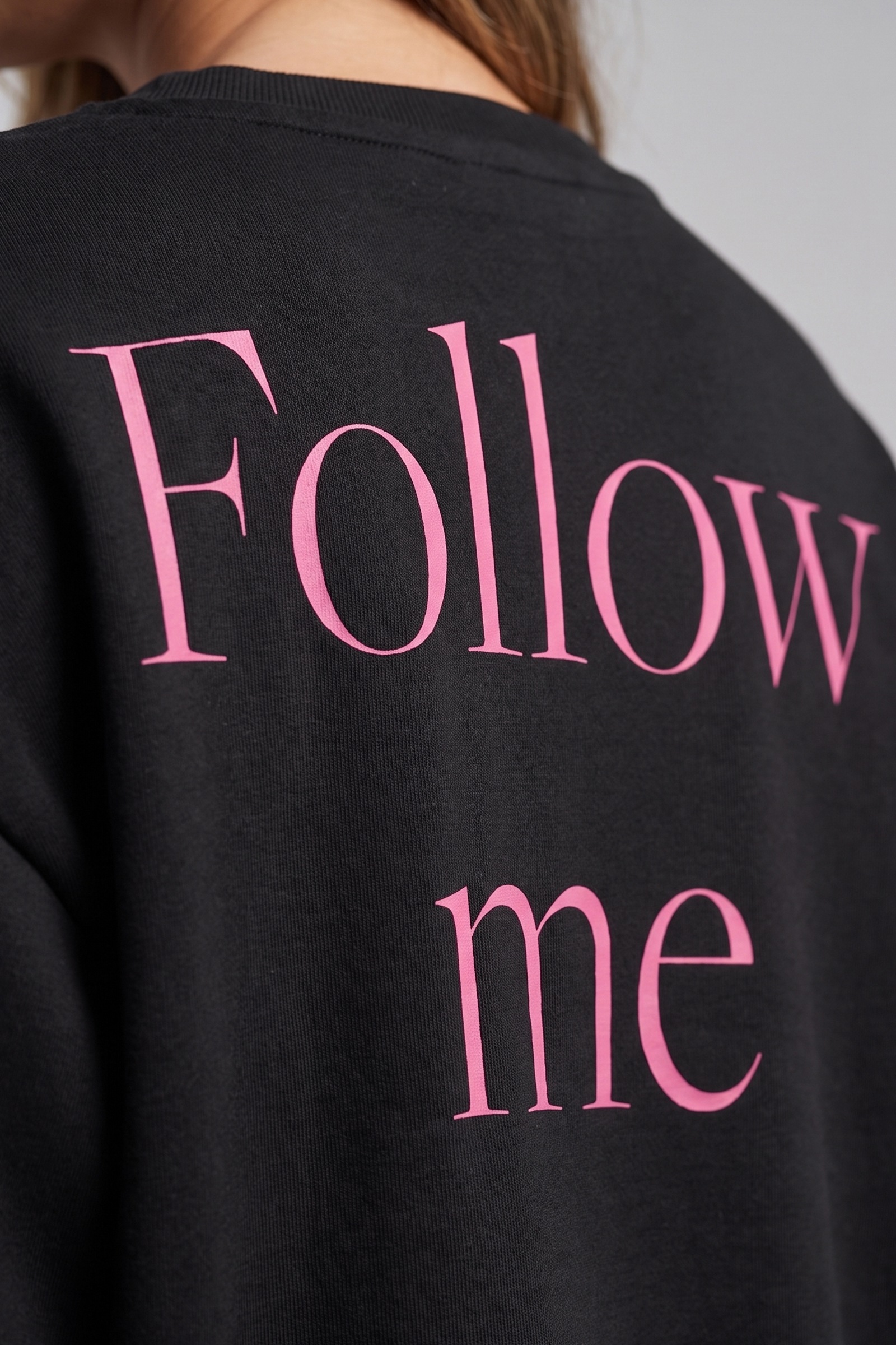 Alife & Kickin Sweatshirt , Rückenprint Follow me, Rundhals, Rippbündchen, leicht weiter Schnitt
