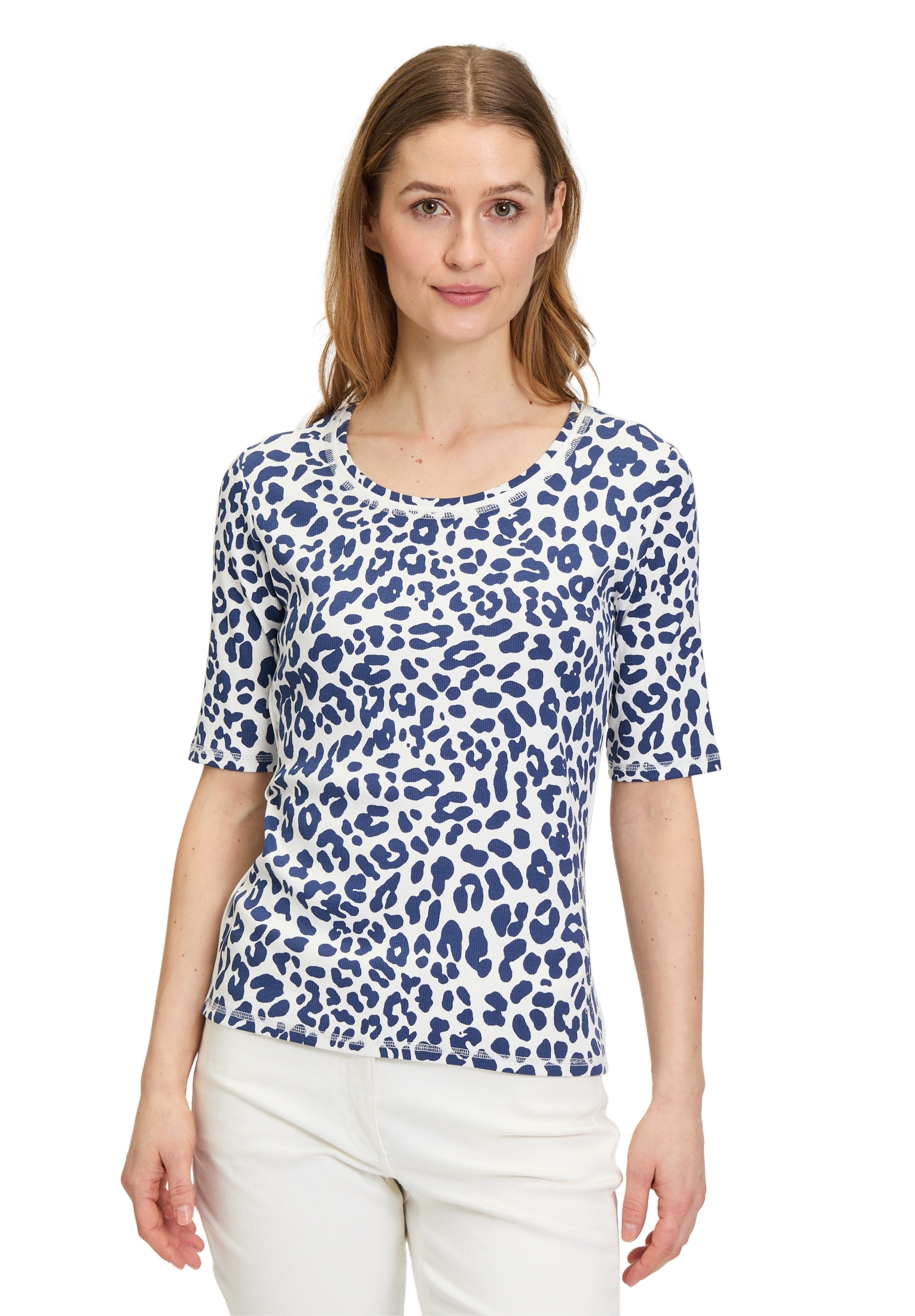 Betty Barclay T-Shirt »Basic Shirt mit Rippenstruktur«
