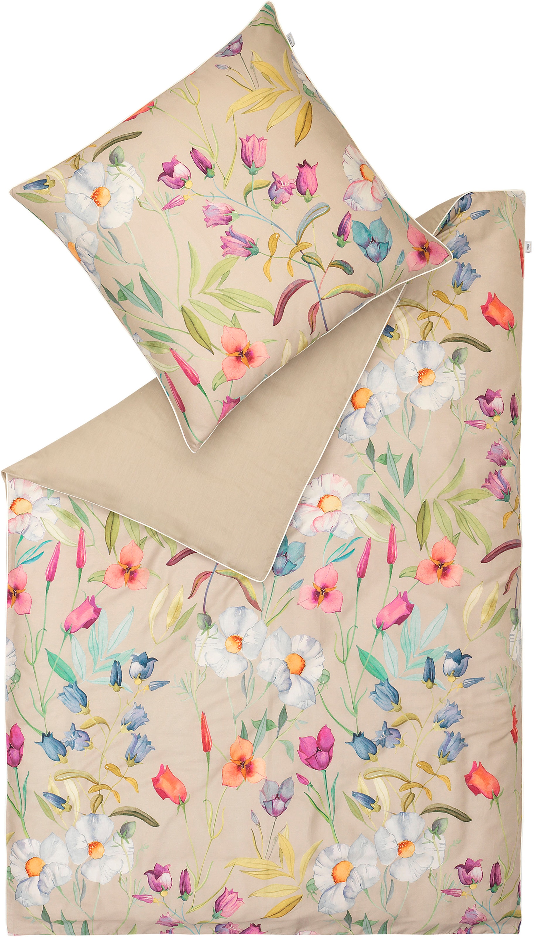 SCHÖNER WOHNEN-Kollektion Bettwäsche »Fiori« 2 Stk. aus Baumwolle