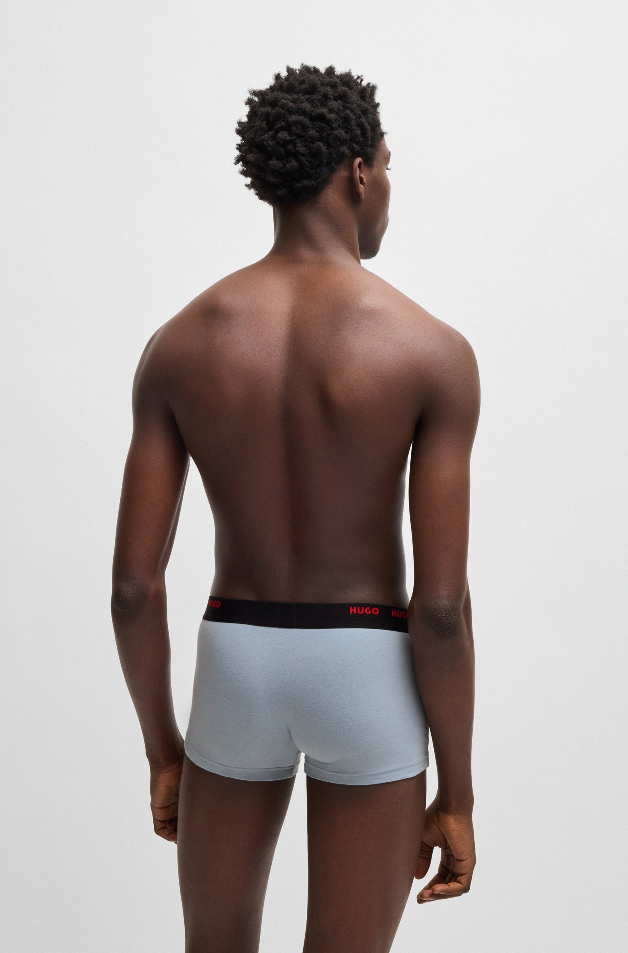 HUGO Underwear Trunk »FIVE PACK«, (Packung, 5 St., 5er-Pack), mit HUGO Schriftzug