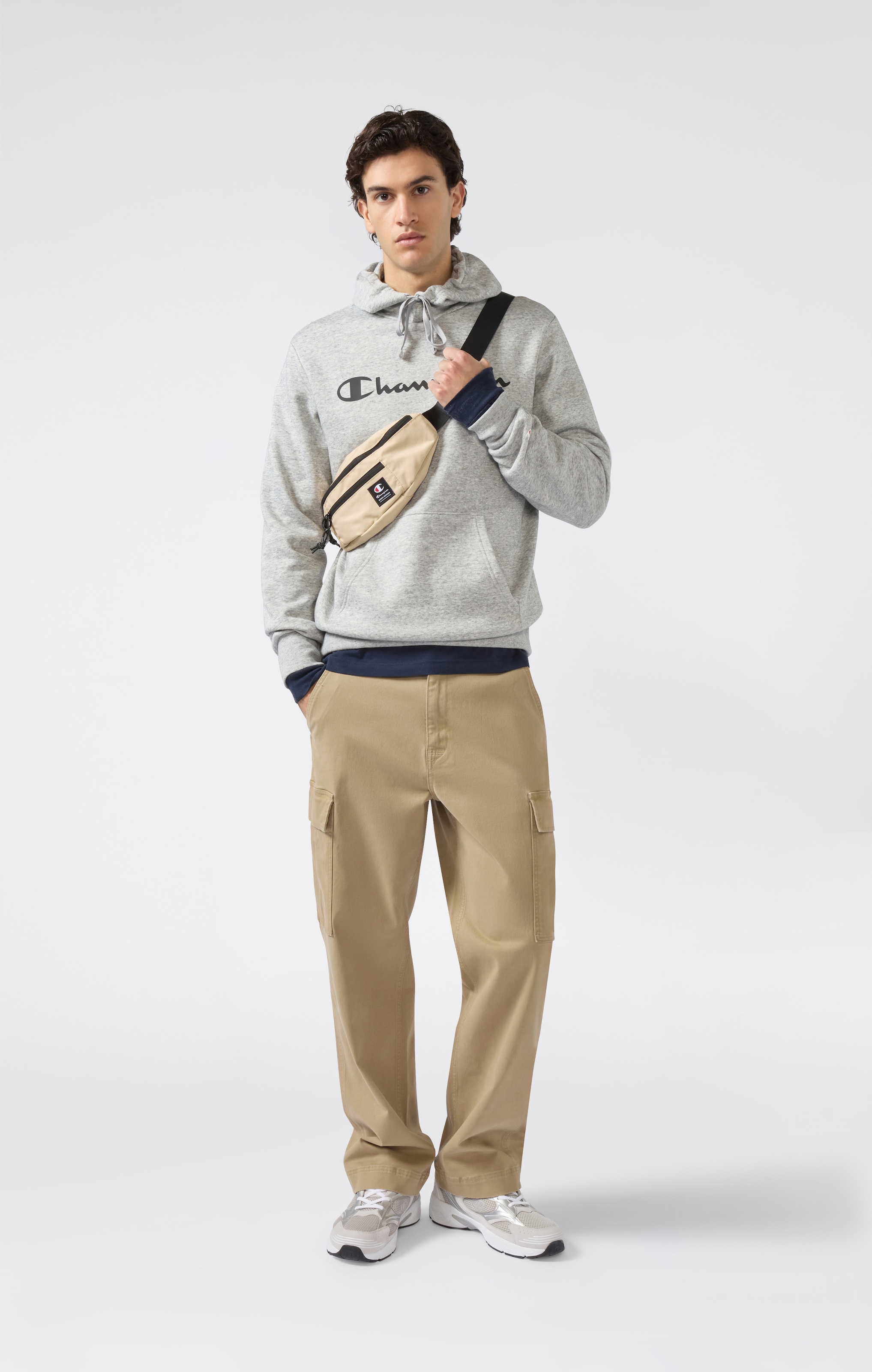 Champion Kapuzensweatshirt »BASICS Fleece Hoodie Large Logo«, 1 Stk.
