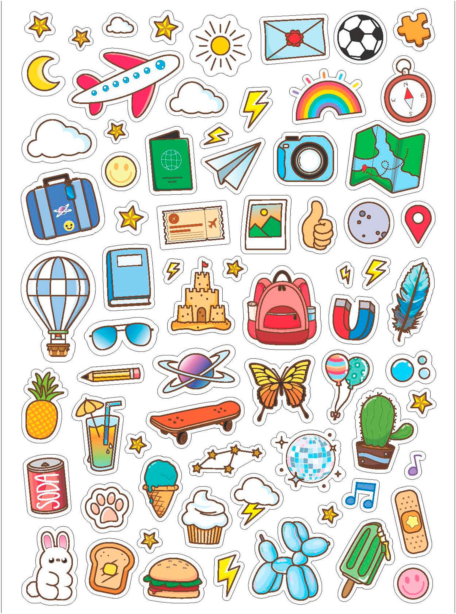 Vtech® Kinderkamera »KidiZoom Print Cam + Scrapbook Bundle« , 5 , inkl. mit eingebautem Thermodrucker, inkl, Thermopapier, Scrapbook + Stift