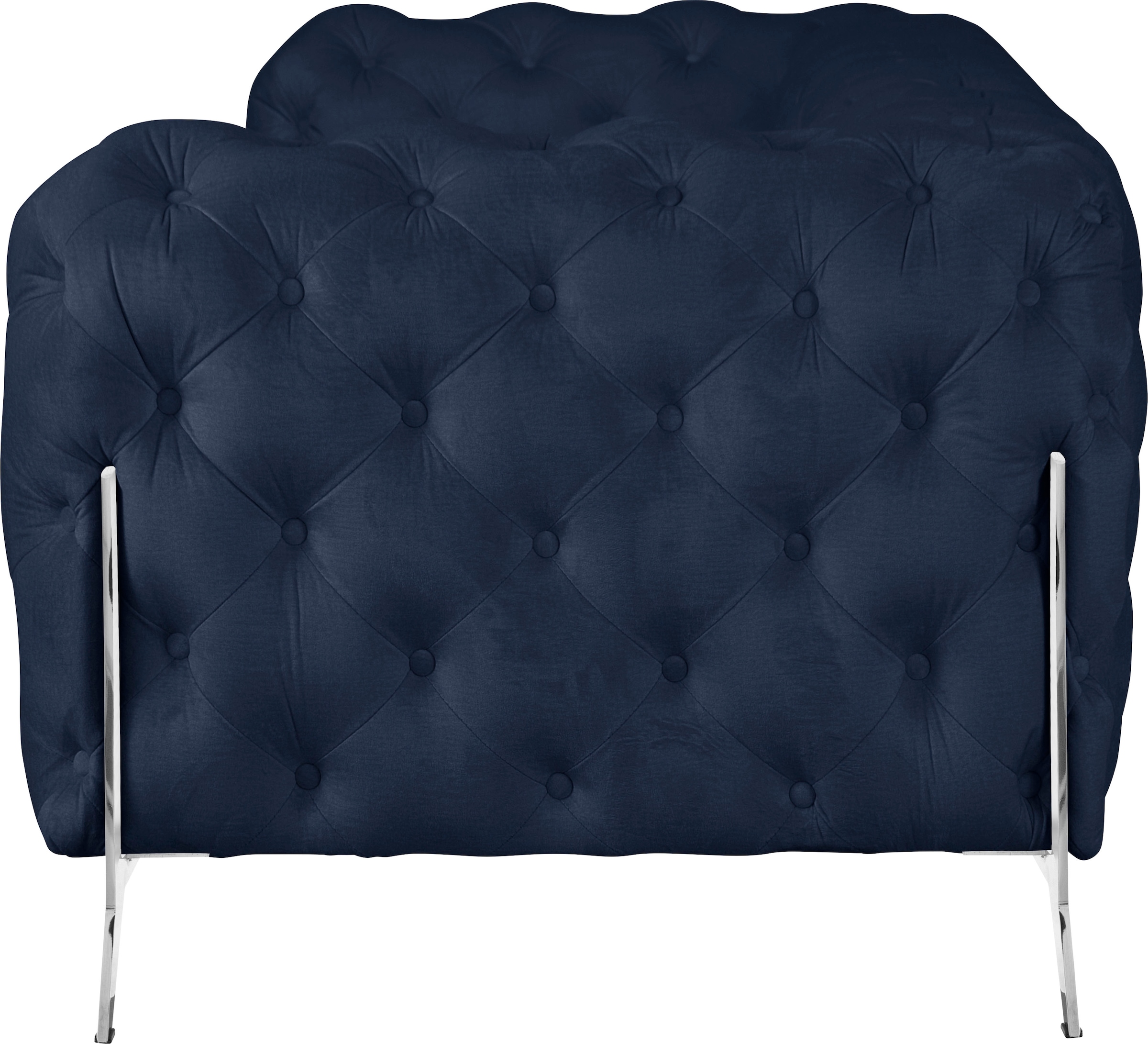 Home affaire Chesterfield-Sofa »Amaury« aufwändige Knopfheftung, moderne Chesterfield Optik, Fußfarbe wählbar