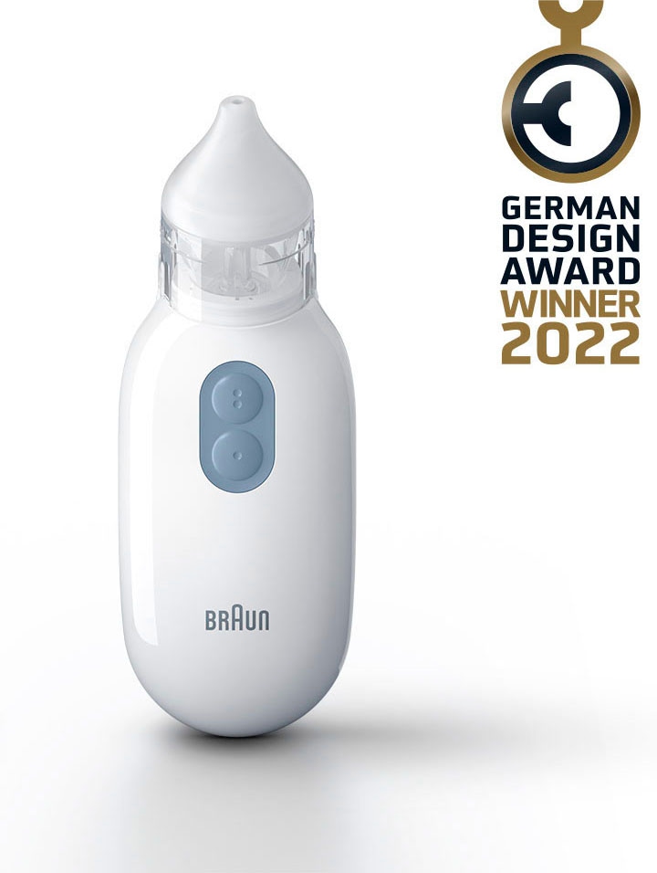Braun Nasensauger »1 - BNA100EU«, Elektrischer Nasensauger für alle Altersgruppen 0+