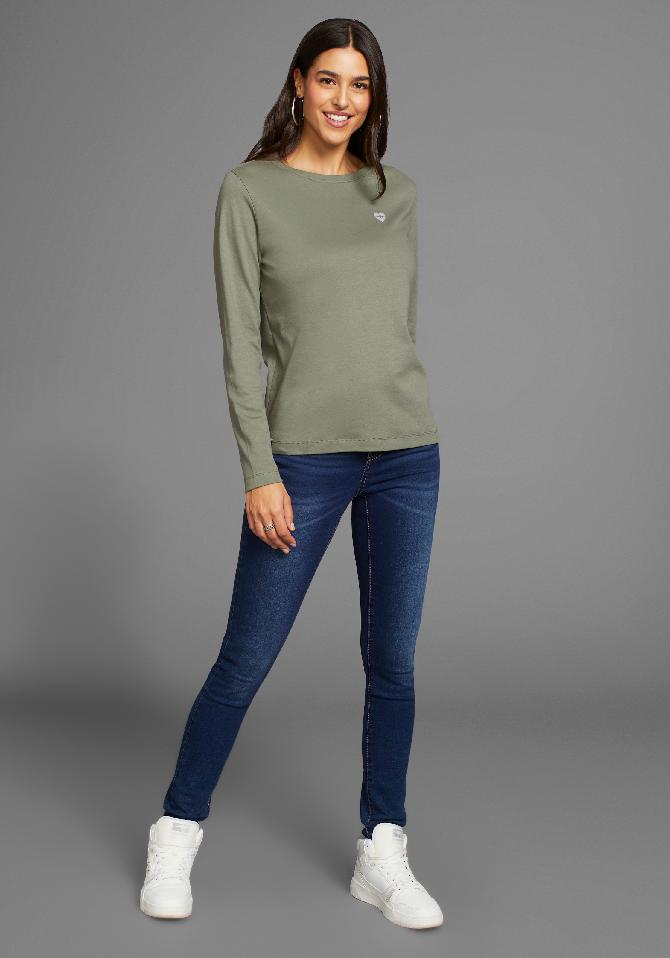 KangaROOS Sweatshirt , mit Rückenprint
