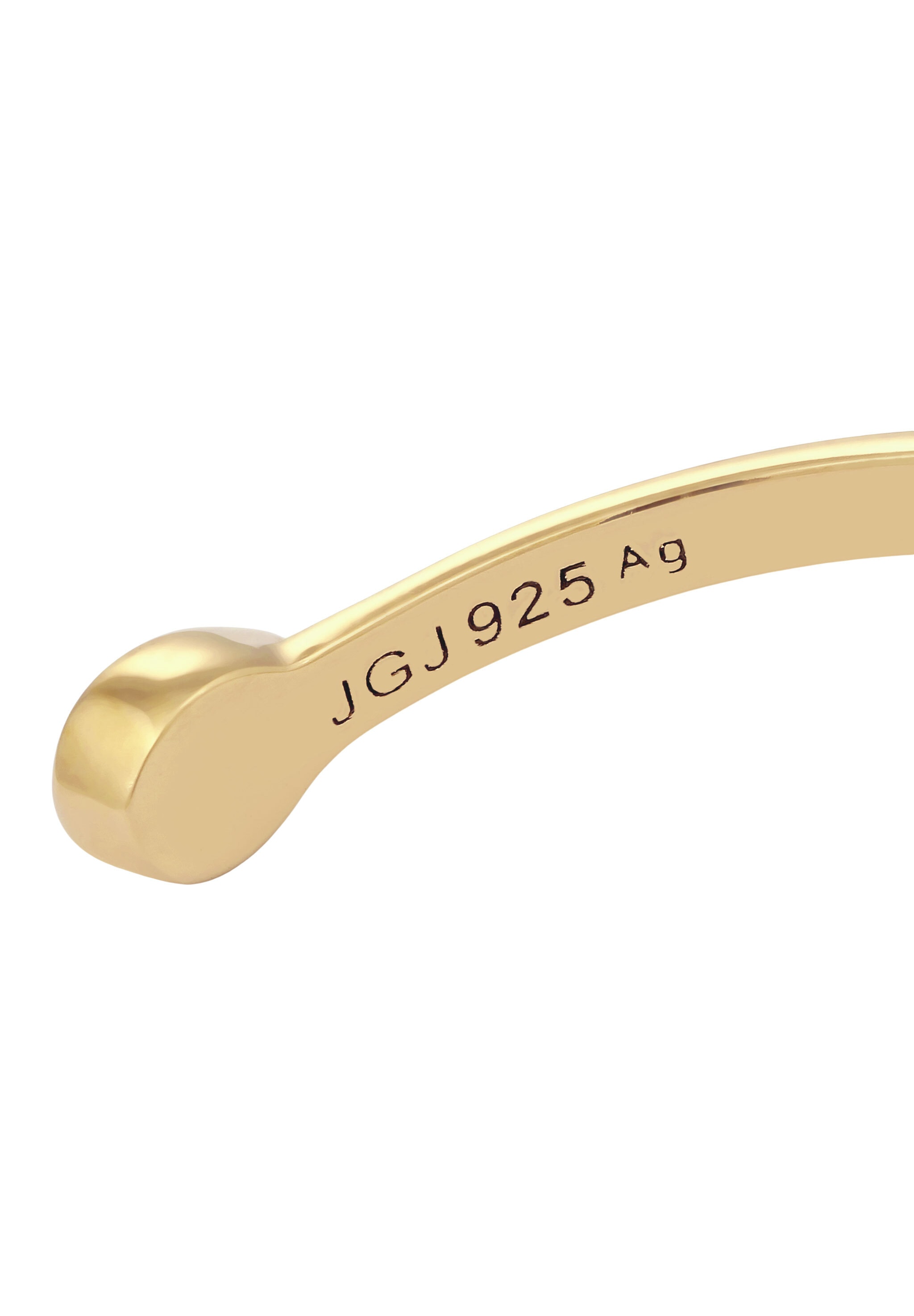 Elli Premium Armreif »Armband Amreif Glas Kristalle Hellgrün 925 Sterling Silber«