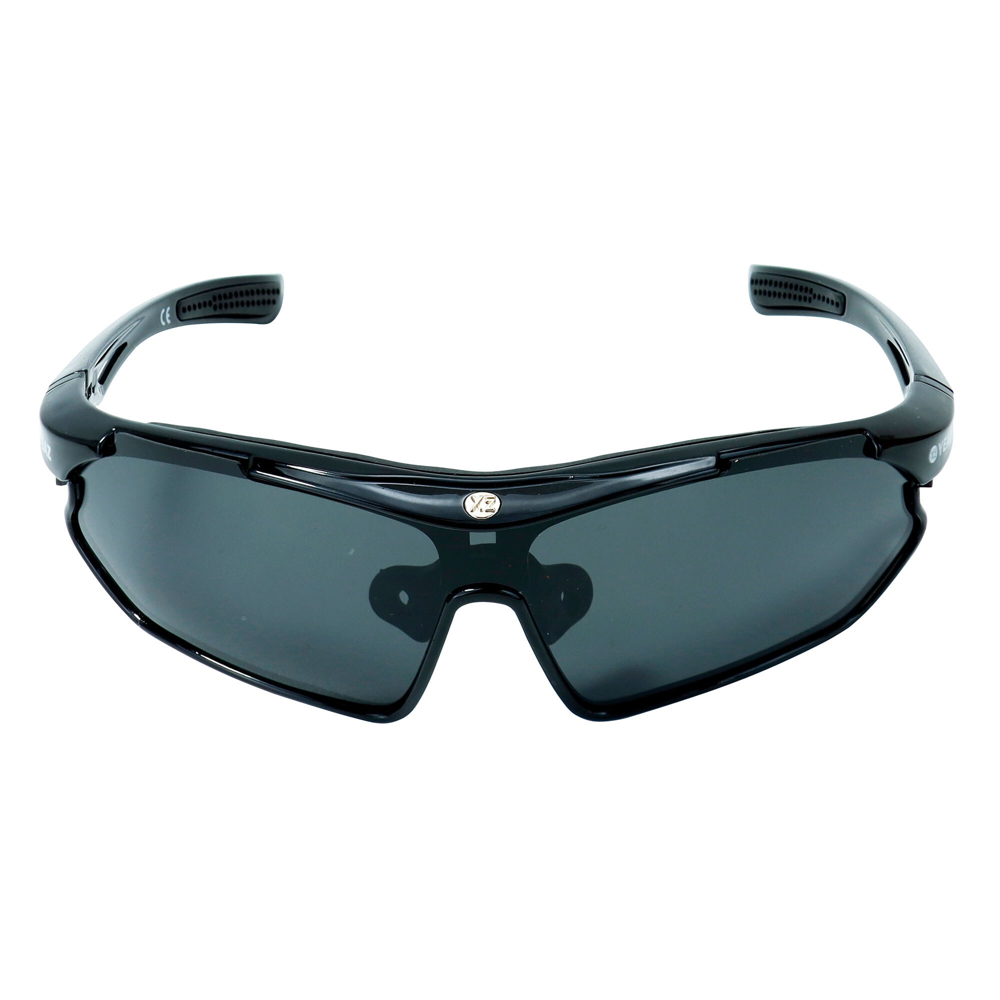 YEAZ Sportbrille »Sport-Sonnenbrille schwarz/polarisiert SUNRAY«