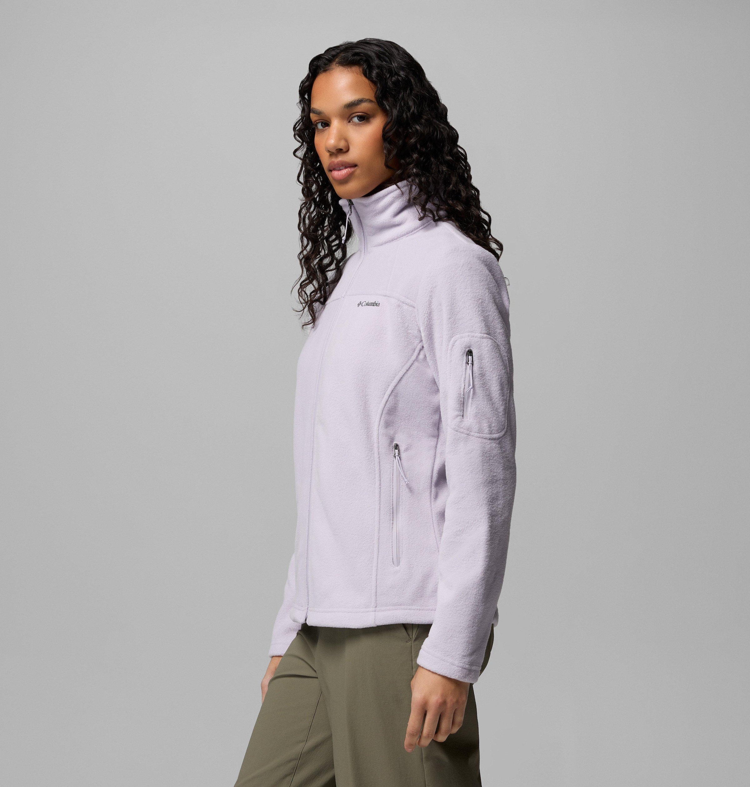 Columbia Fleecejacke »Fast Trek II Jacket« mit Stehkragen, mit Reißverschlusstaschen, für Wandern und Laufen