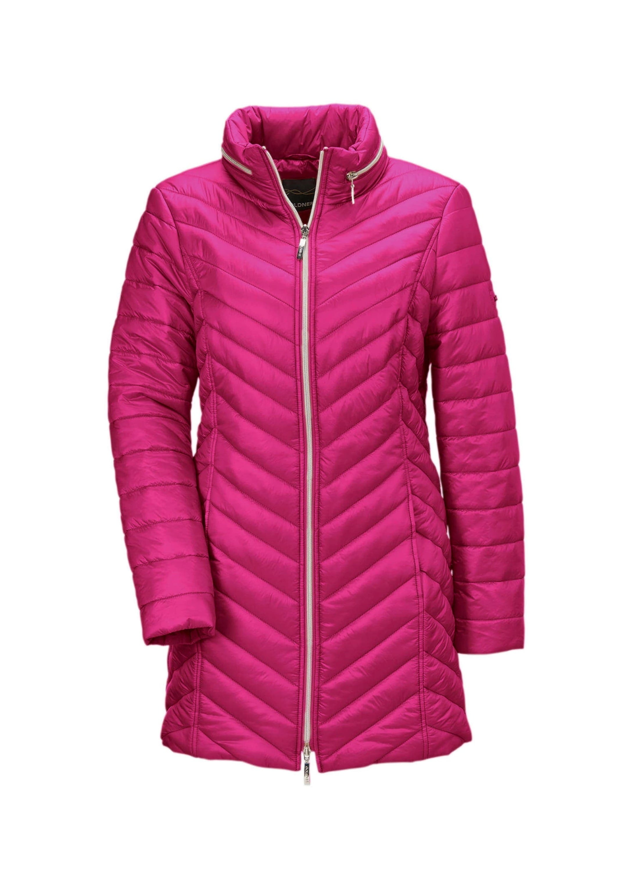 GOLDNER Kurzjacke »Figurschmeichelnde, leichte Longsteppjacke« Leichte Wattierung mit Diagonalstepp