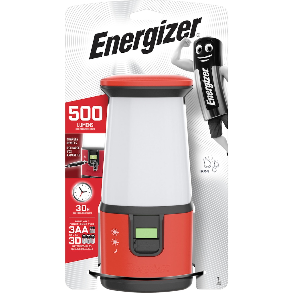 Energizer Laterne »Camping Light«, LED Camping Lampe, bis zu 650 Std. Licht