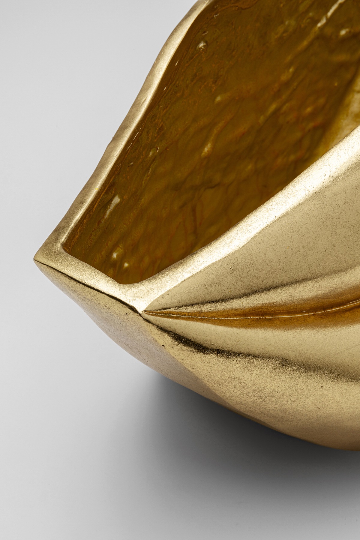 Kare Design Dekovase »Lips Gold 30cm«