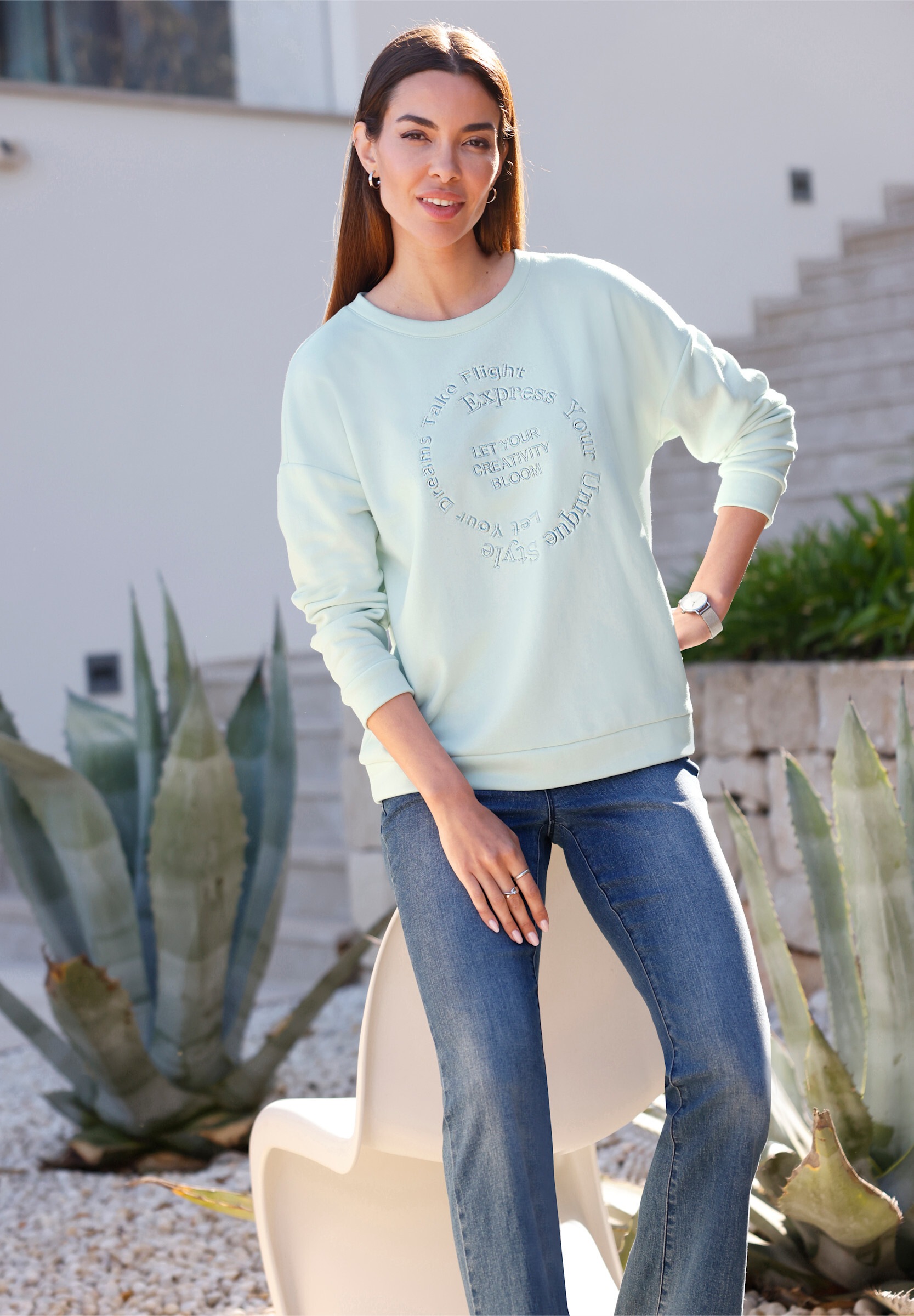 heine Sweatshirt »Sweatshirt Sweatshirt«
