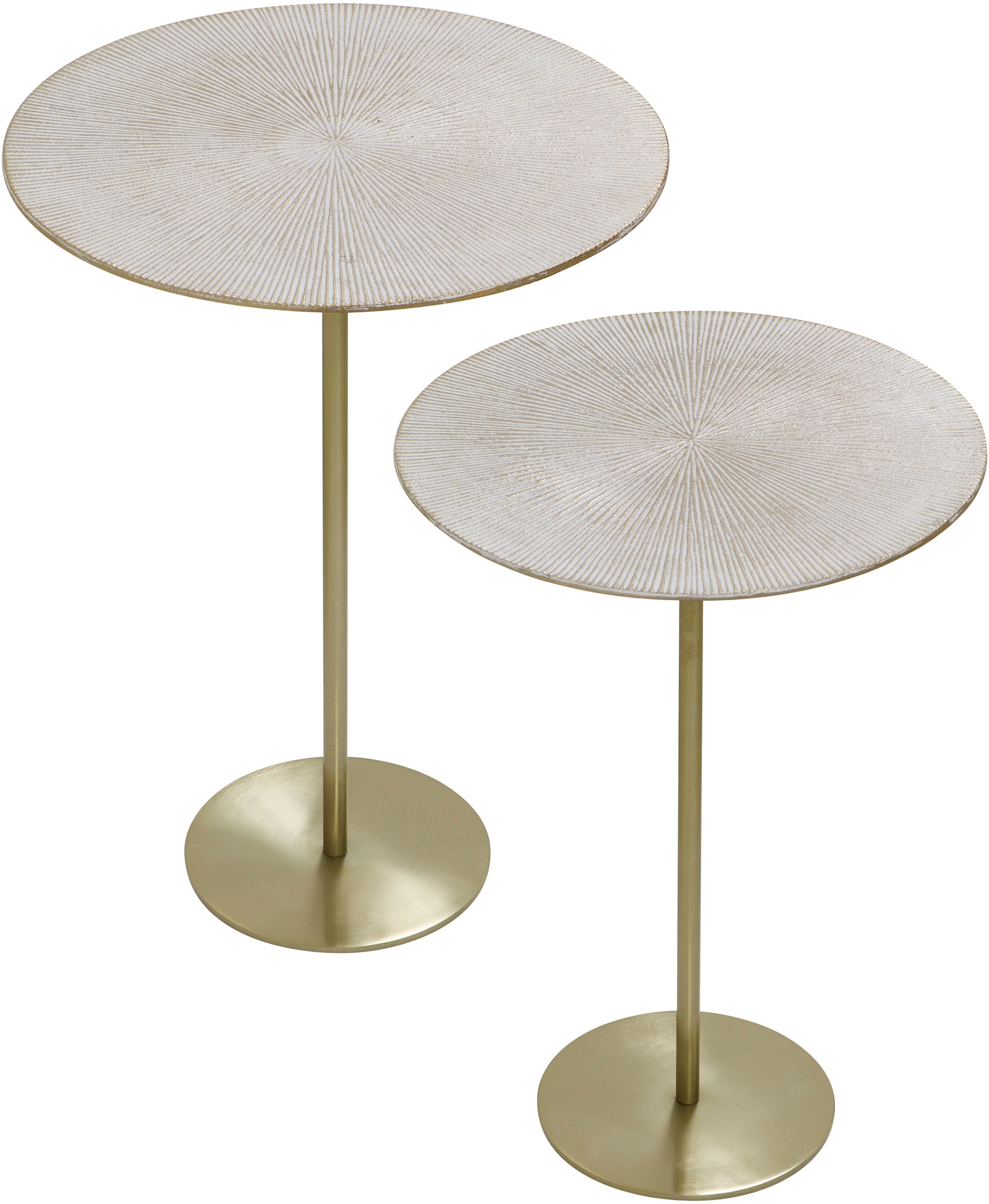 MIRRORS AND MORE Beistelltisch »SOLON« Set, 2, 6 Stk. tlg.