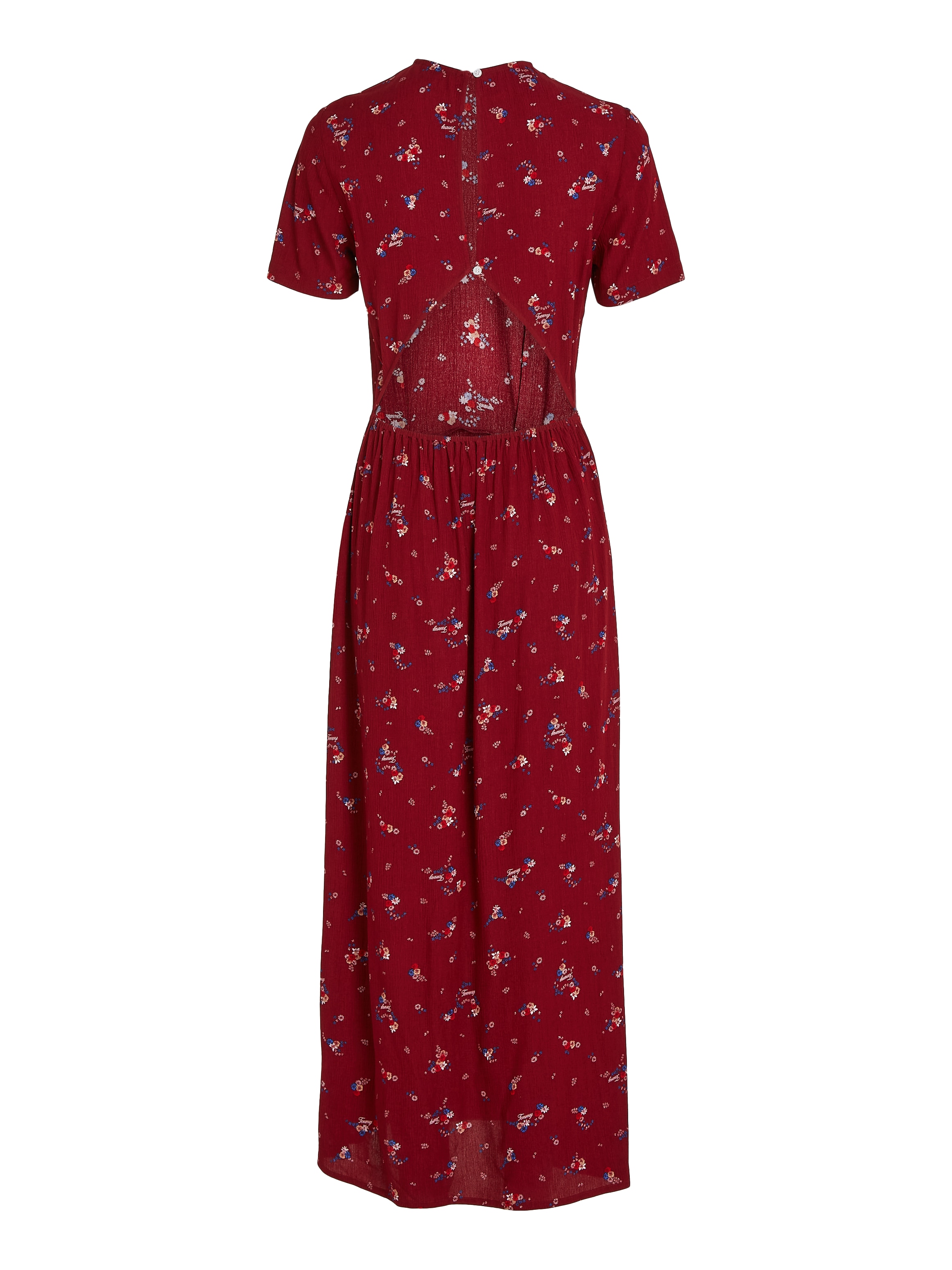 Tommy Jeans Blusenkleid »TJW FLORAL MIDI DRESS«, mit Blumenprint