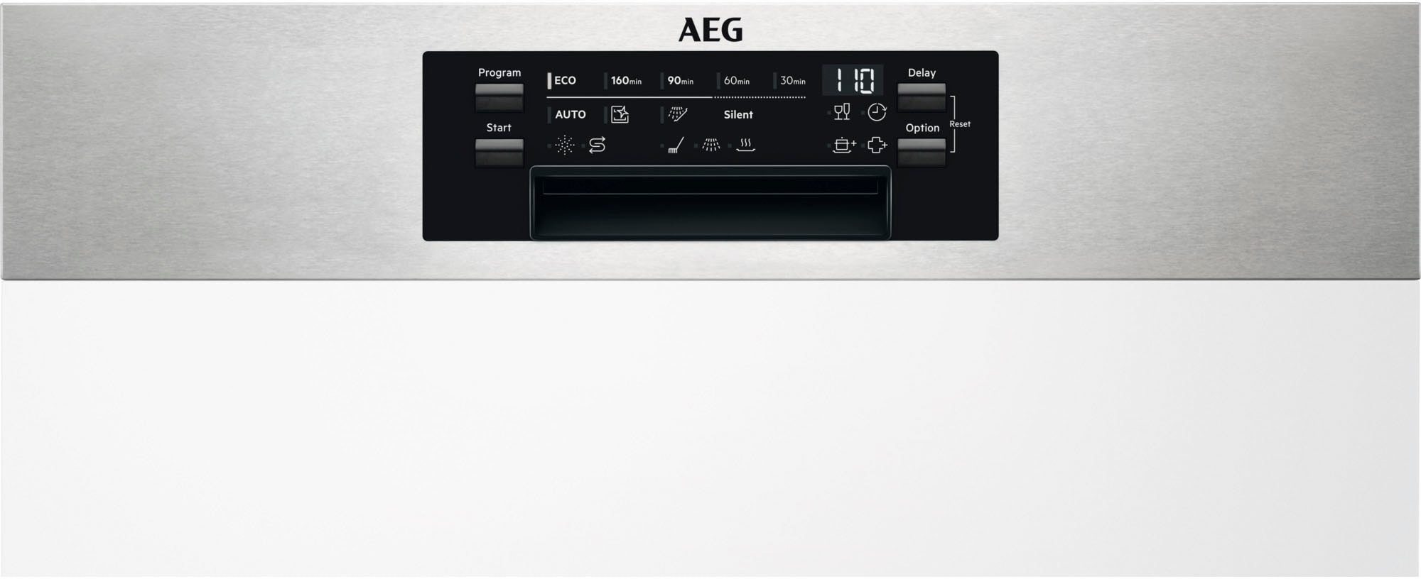 AEG teilintegrierbarer Geschirrspüler »FEE7671APM 911424526«, Serie 7000, FEE7671APM 911424526, 14 Maßgedecke