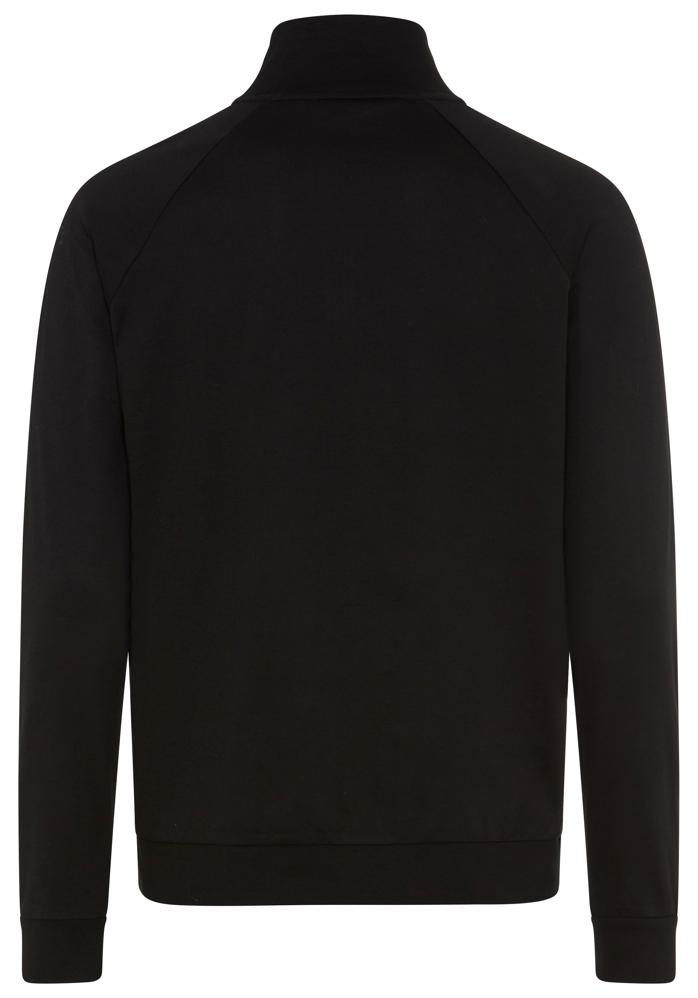 BOSS Sweatjacke »Authentic« mit Streifen und Logo, regular fit