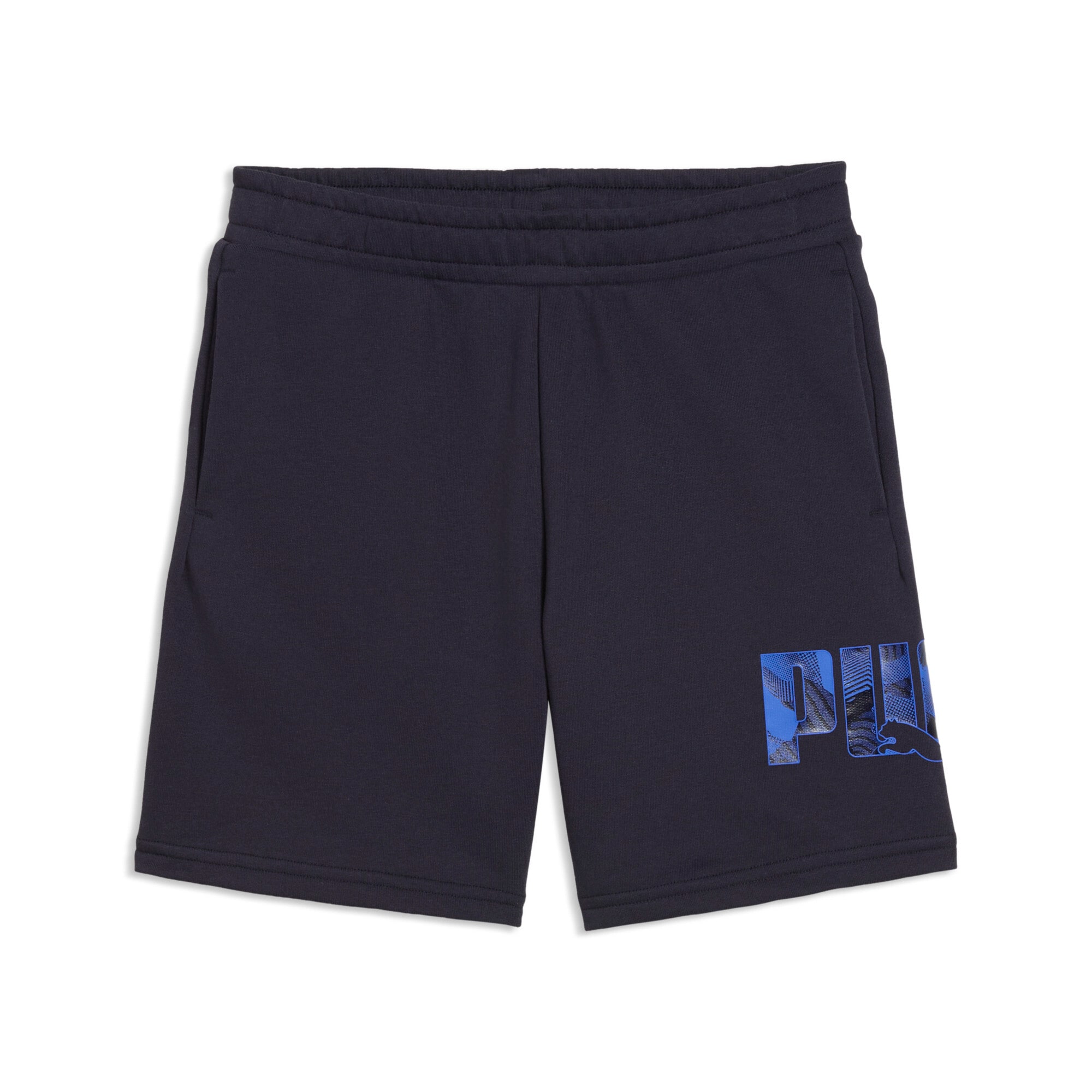 PUMA Trainingsshorts »ESS LOGO LAB STORY 2 SHORTS TR B«  mit Eingrifftaschen, Regular Fit, sportlicher Stil, für Jugendliche