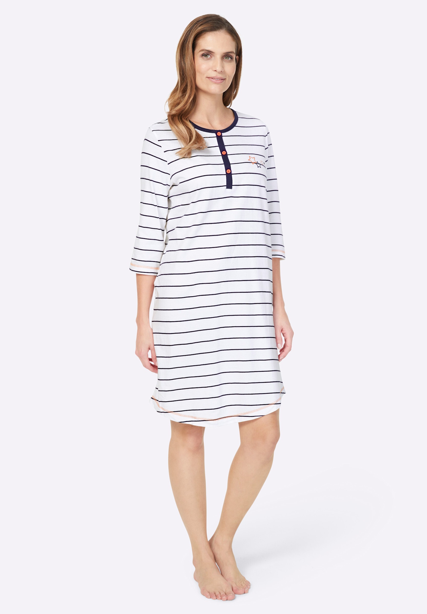 Witt Schlafanzug »Sleepshirt Sleepshirt aus reiner Baumwolle« 1 Stk.
