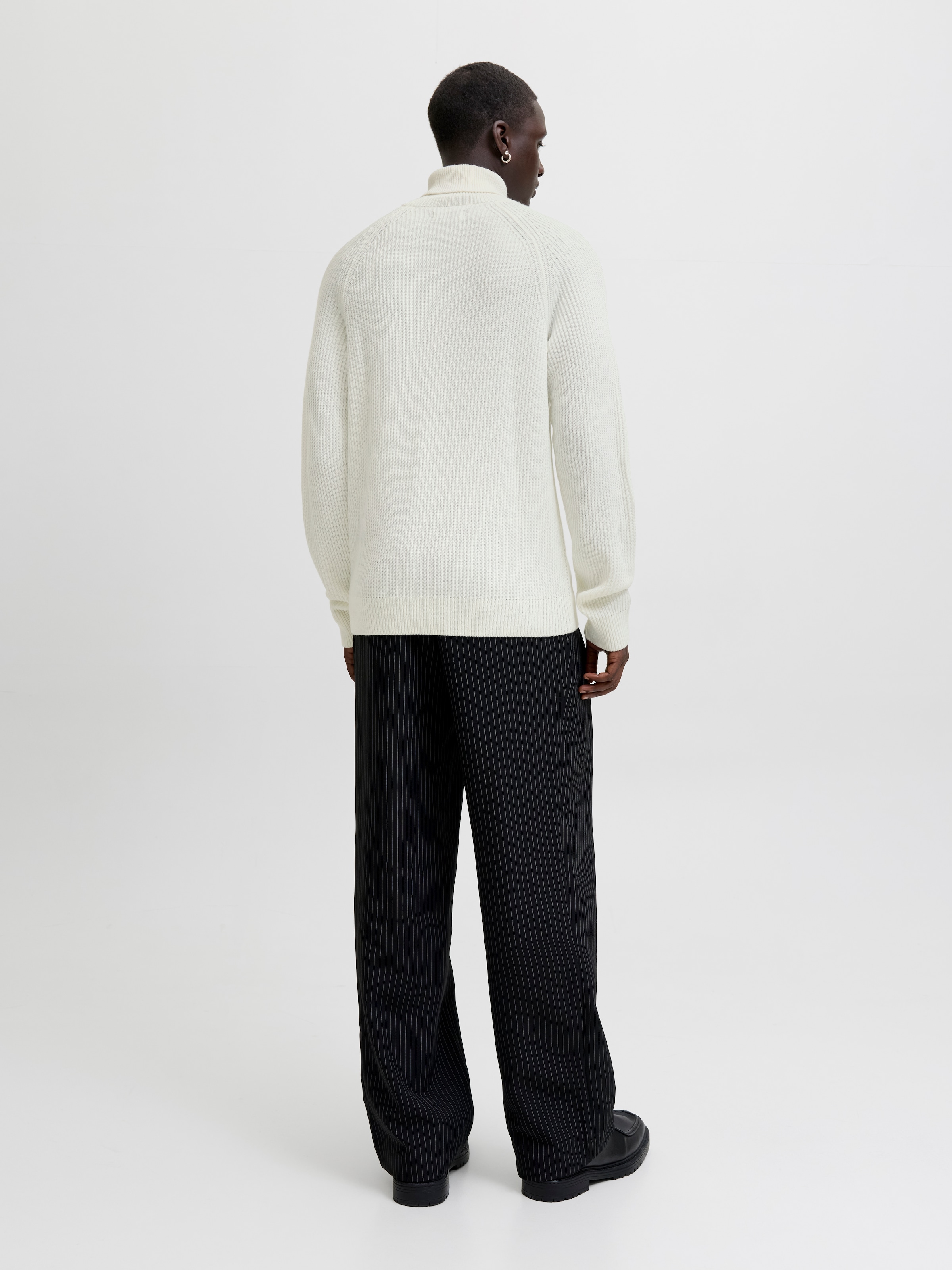 Jack & Jones Rollkragenpullover »JJPANNEL KNIT ROLL NECK AW25«