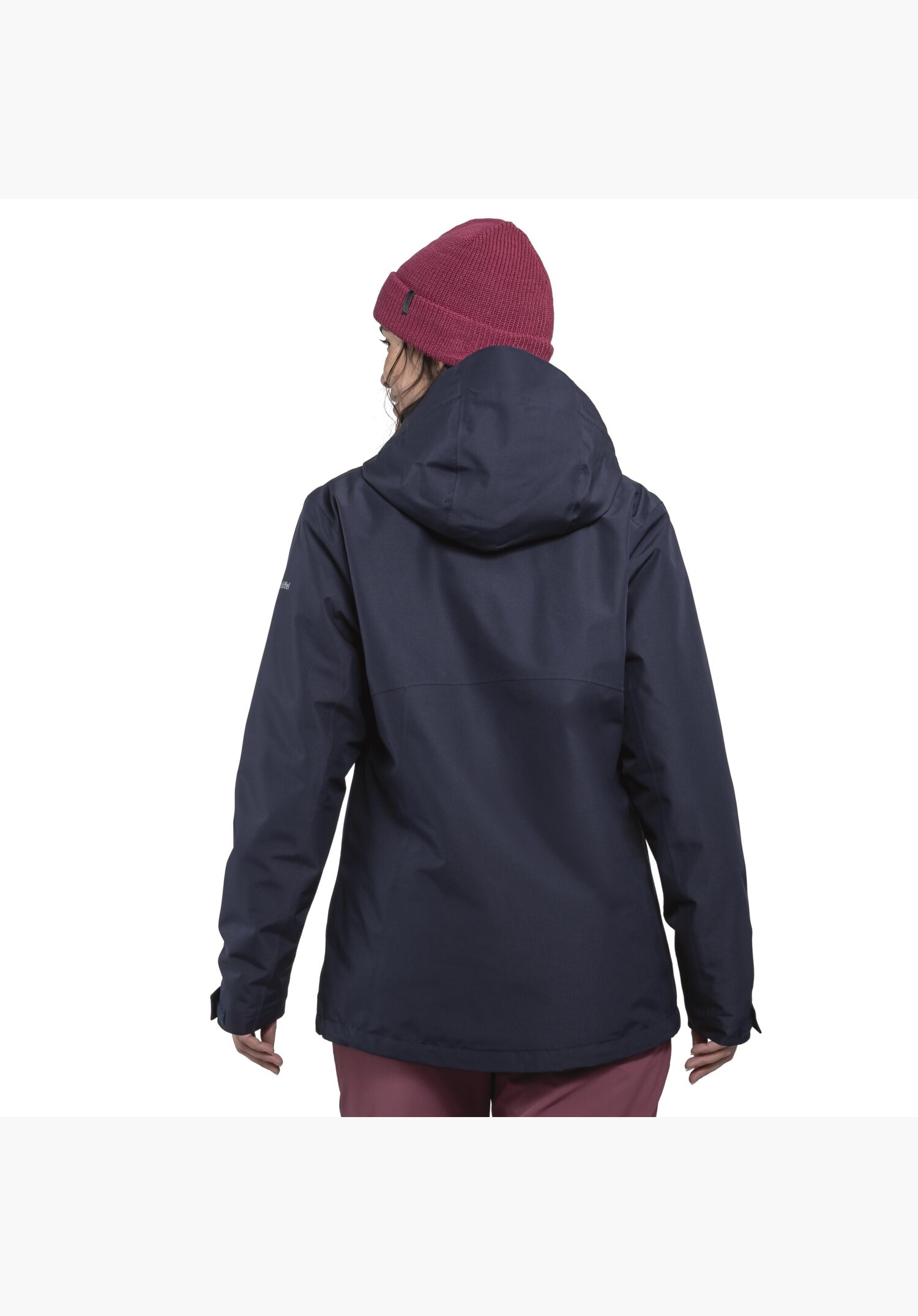Schöffel 3-in-1-Funktionsjacke »3in1 Jacket Style Okere WMS« Set, 2 Stk. tlg. mit Kapuze mit herauszippbarer Fleecejacke, wasser- und winddicht, atmungsaktiv